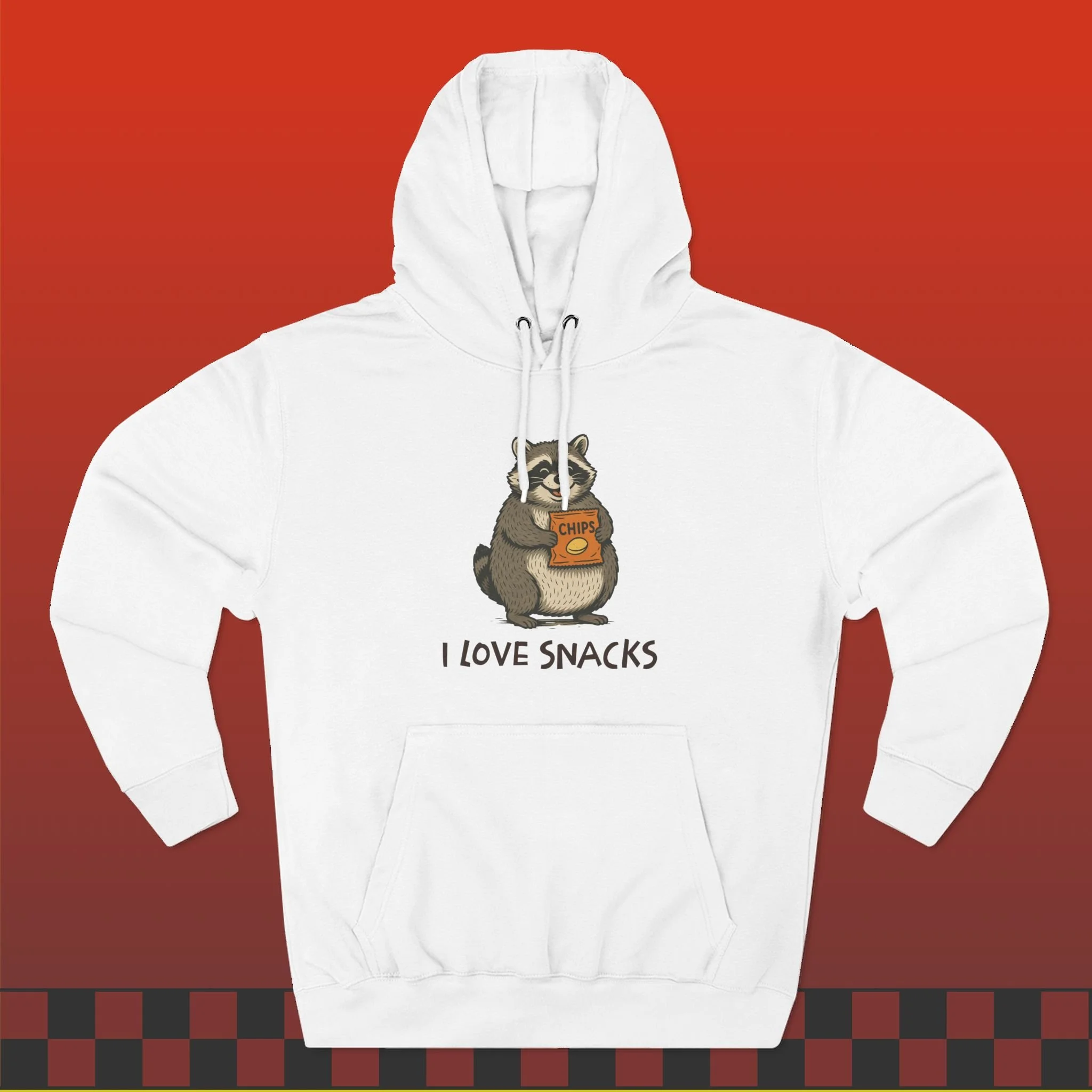 I Love Snacks Hoodie