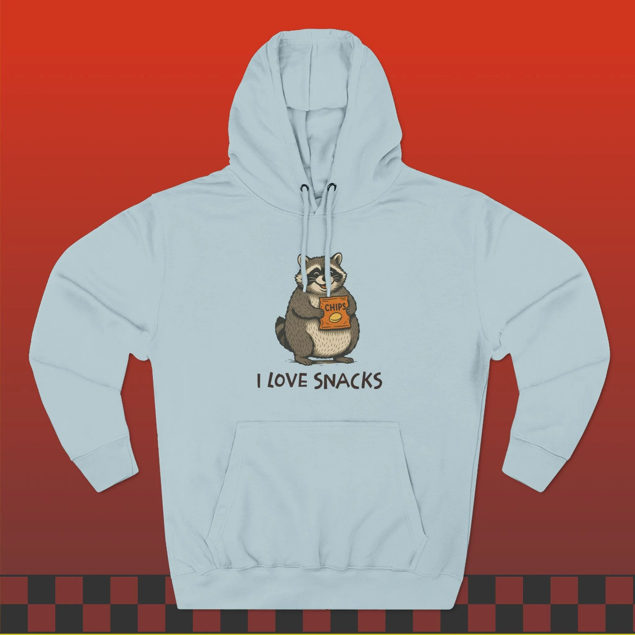 I Love Snacks Hoodie