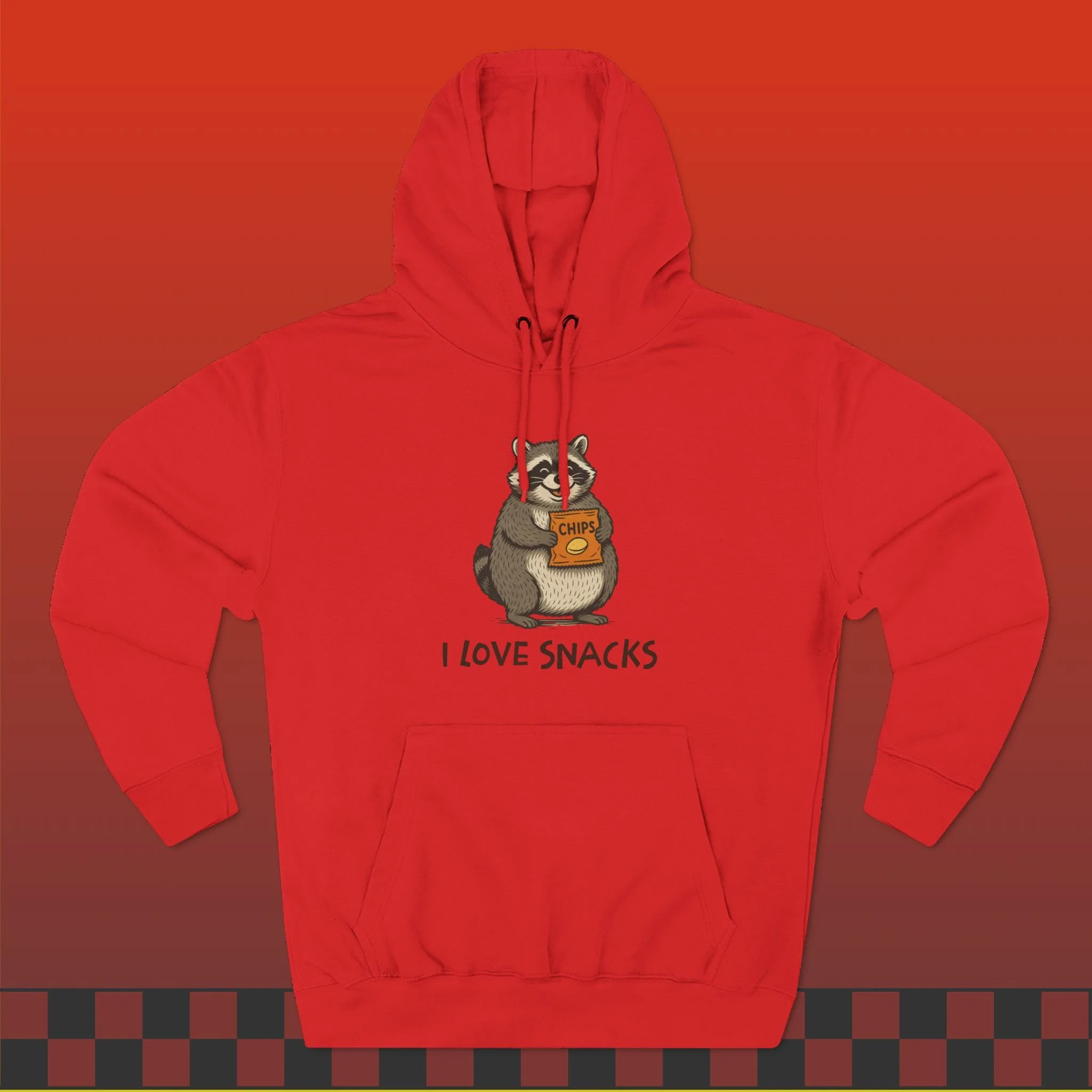 I Love Snacks Hoodie