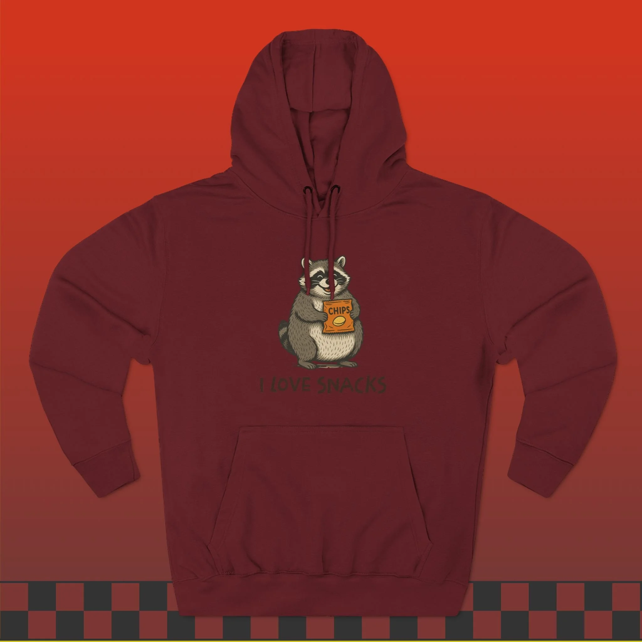 I Love Snacks Hoodie
