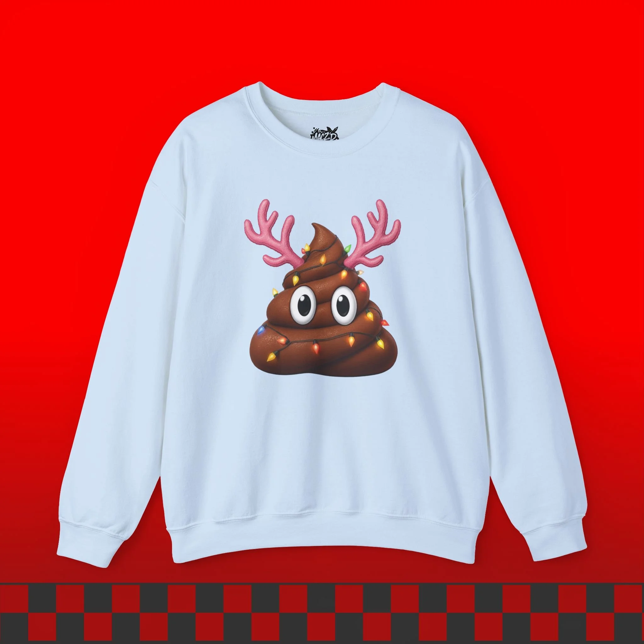 Reindeer Poop Emoji Sweatshirt