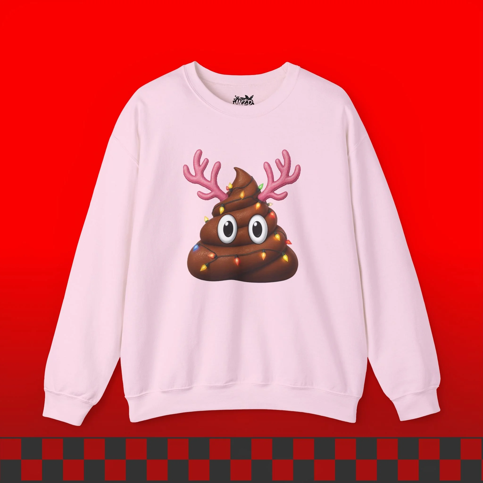 Reindeer Poop Emoji Sweatshirt