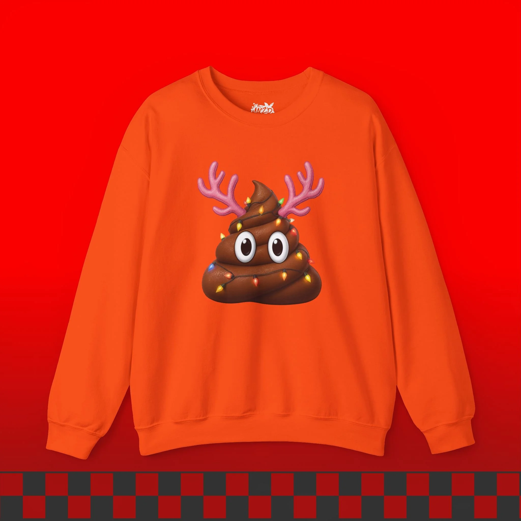 Reindeer Poop Emoji Sweatshirt