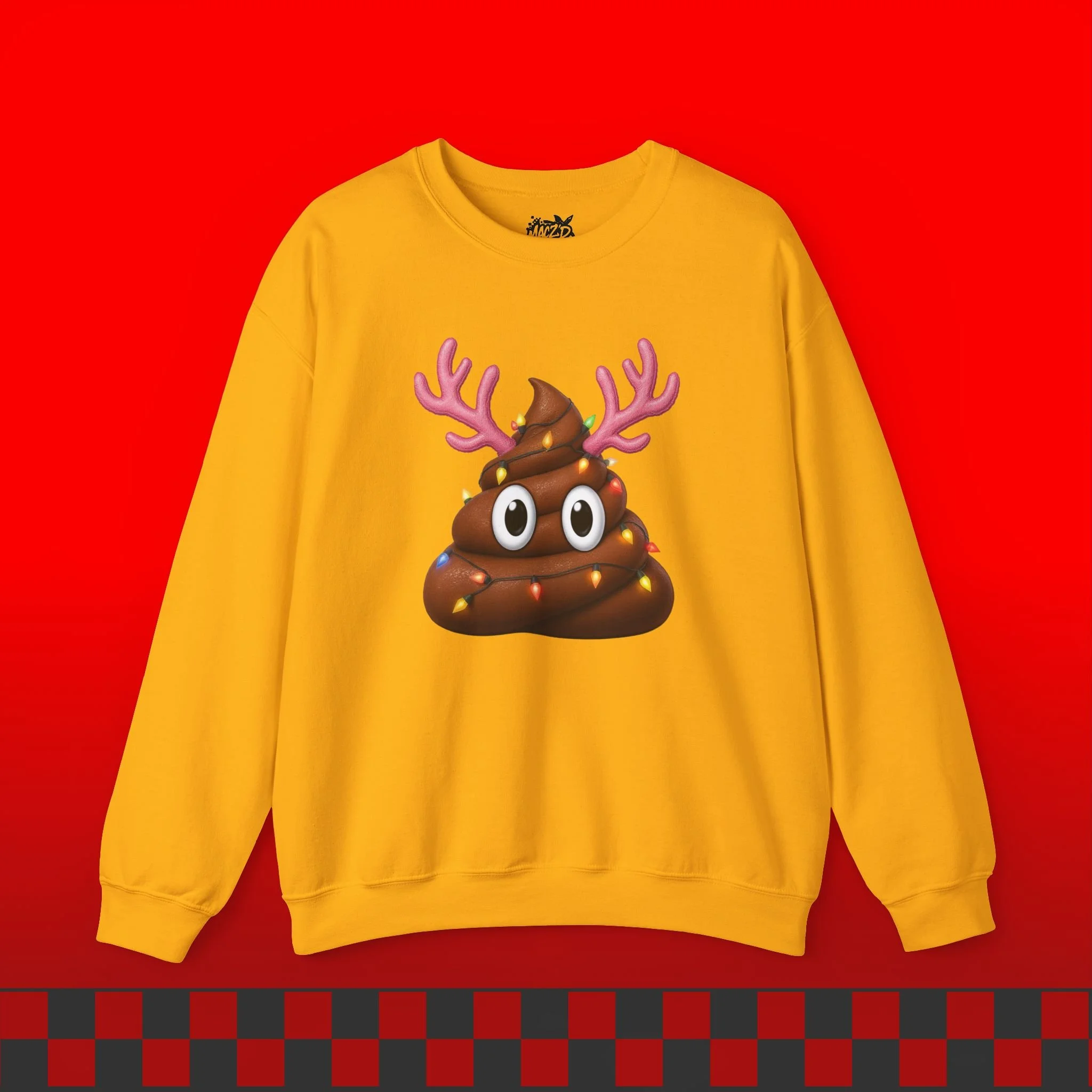 Reindeer Poop Emoji Sweatshirt