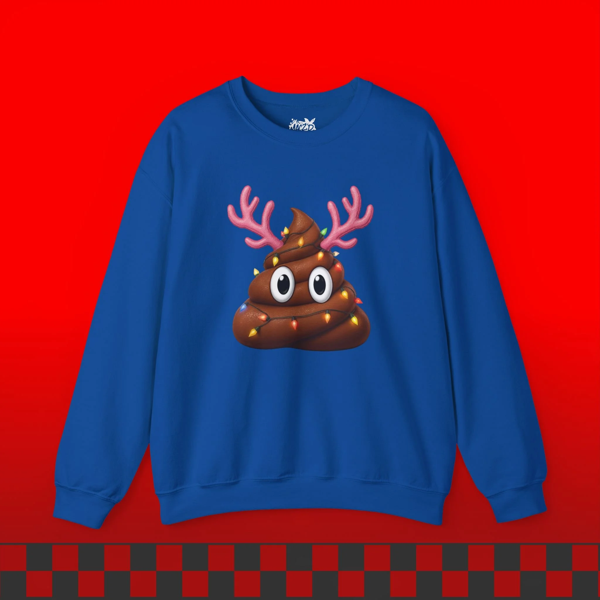 Reindeer Poop Emoji Sweatshirt