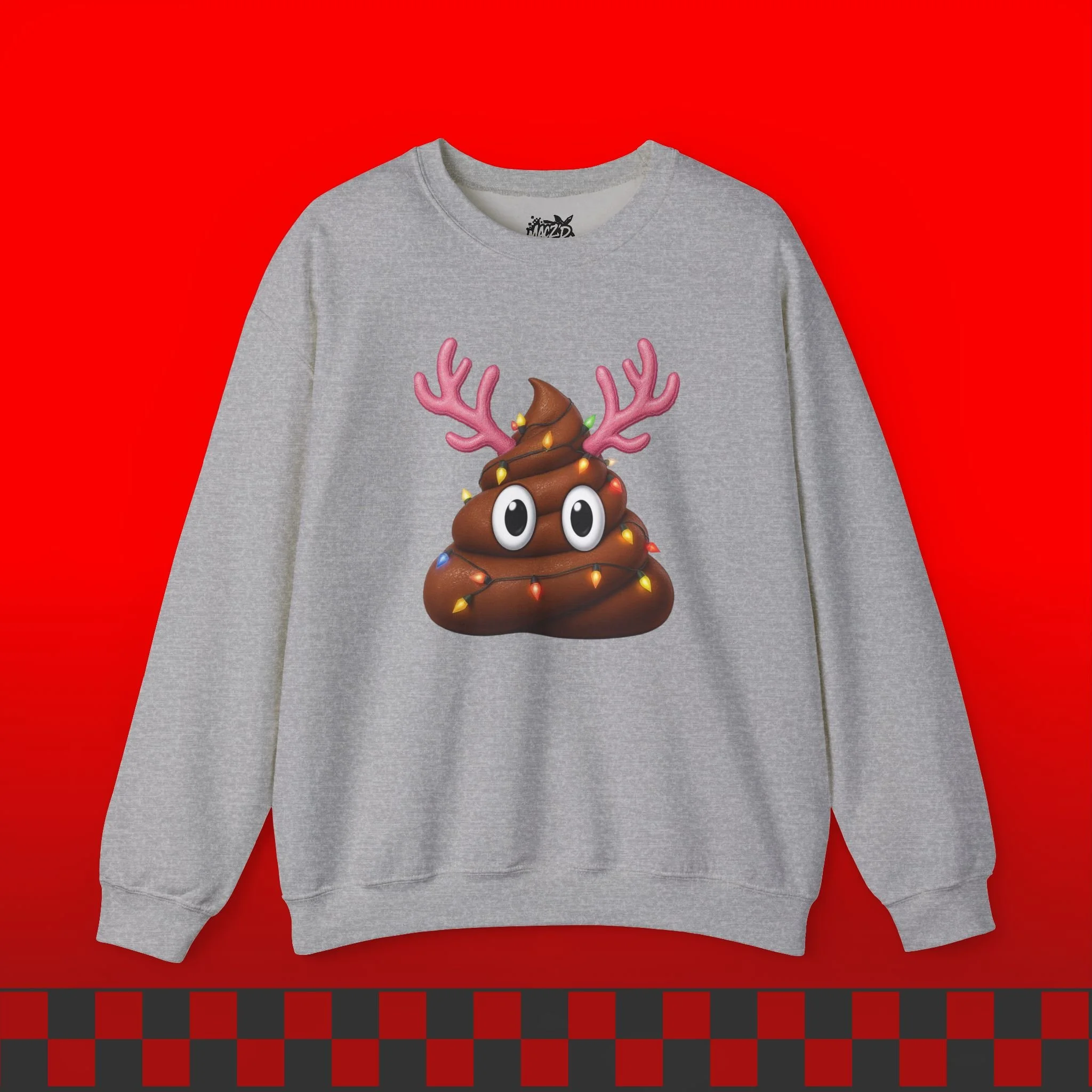 Reindeer Poop Emoji Sweatshirt