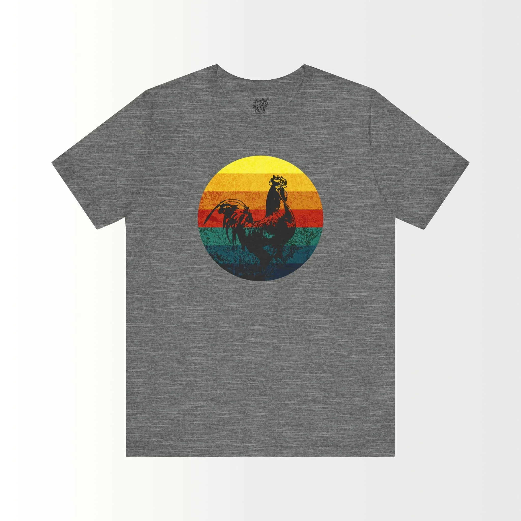 Vintage Rooster Graphic T-Shirt