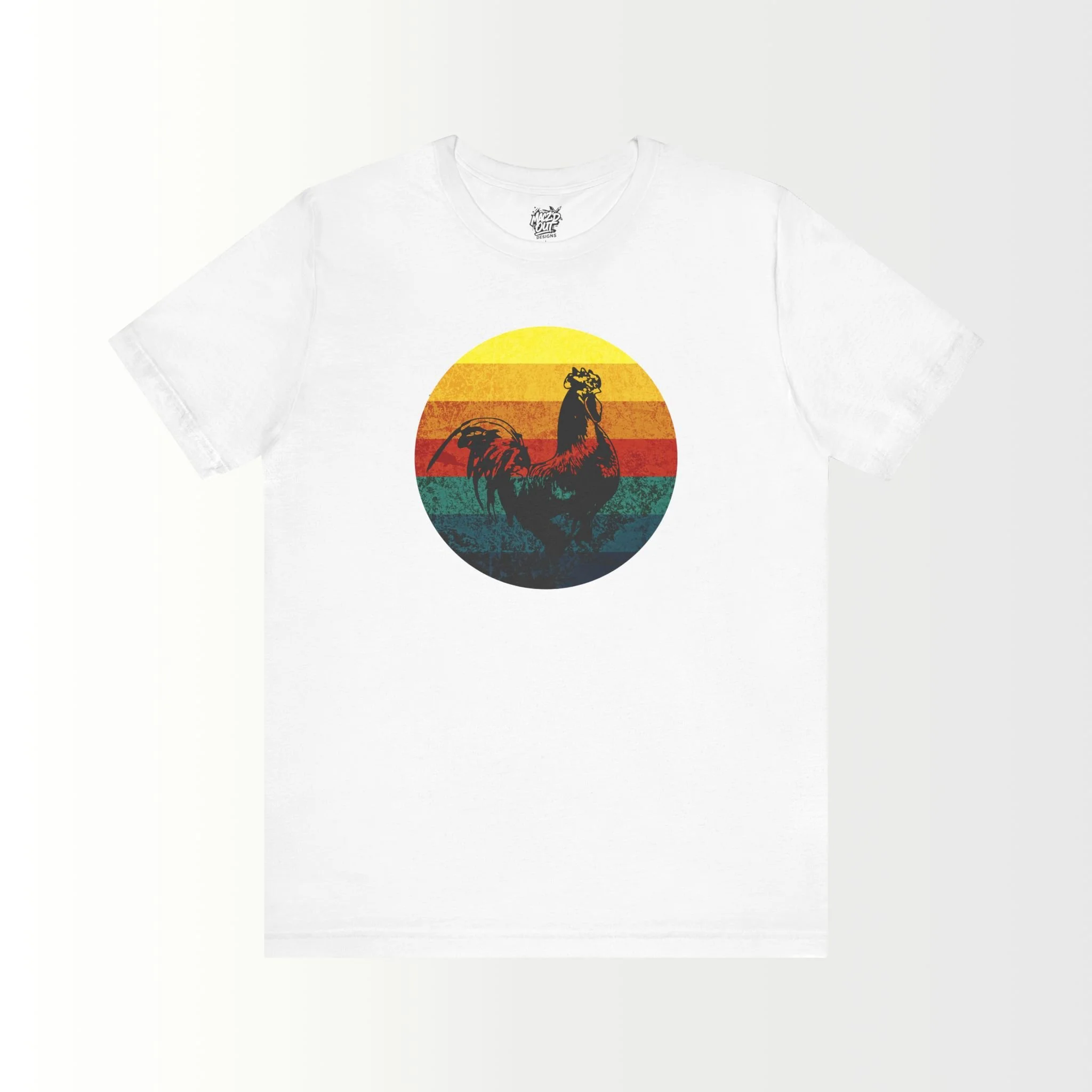 Vintage Rooster Graphic T-Shirt