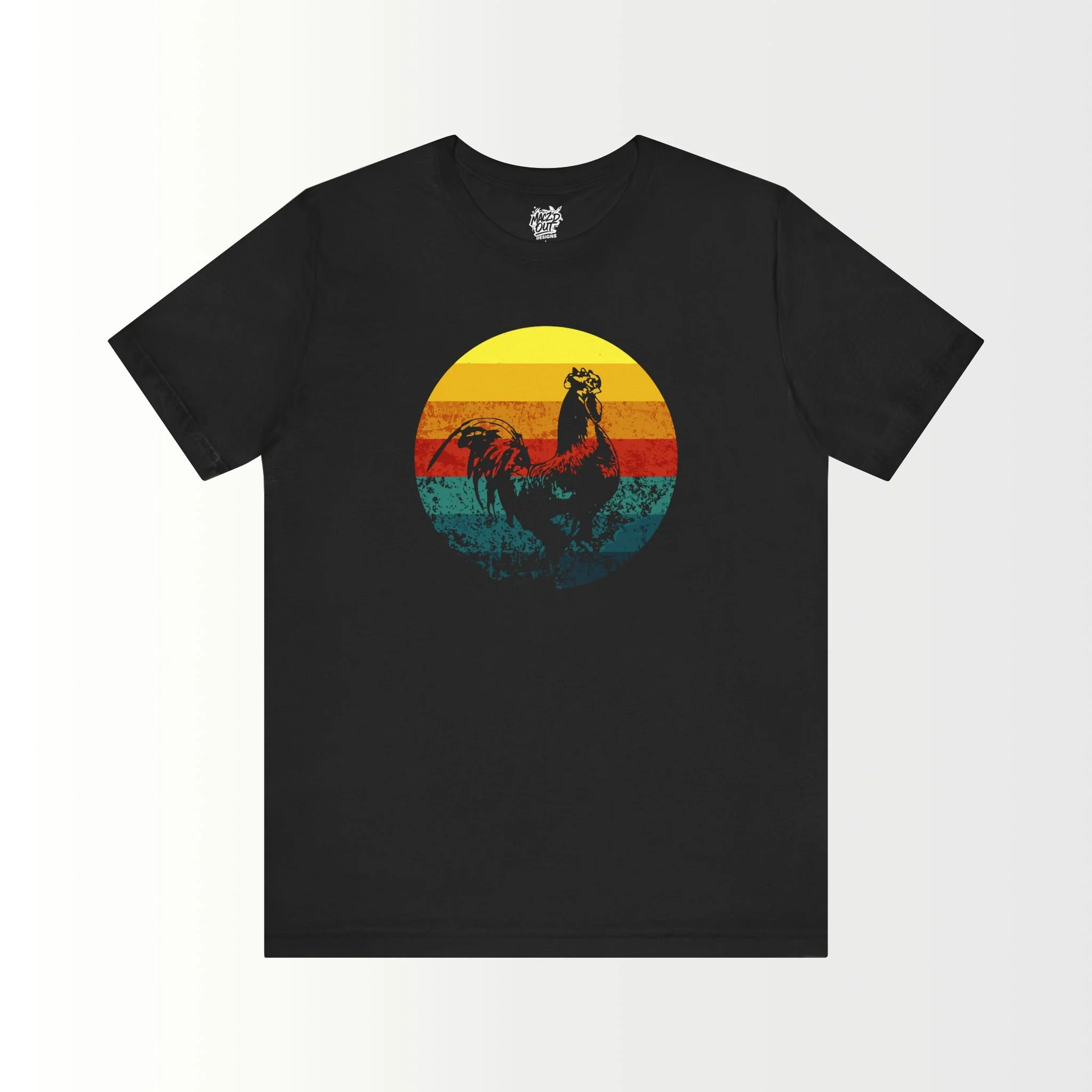 Vintage Rooster Graphic T-Shirt