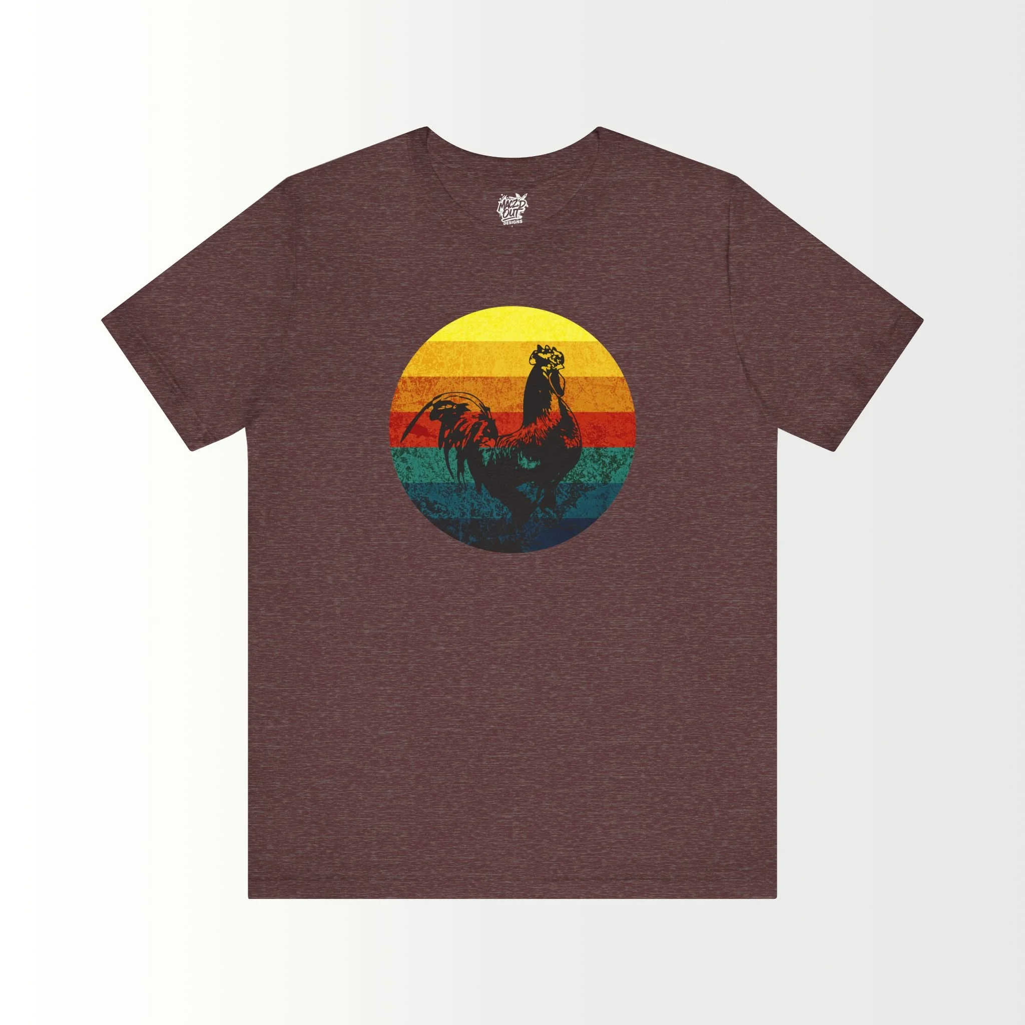 Vintage Rooster Graphic T-Shirt