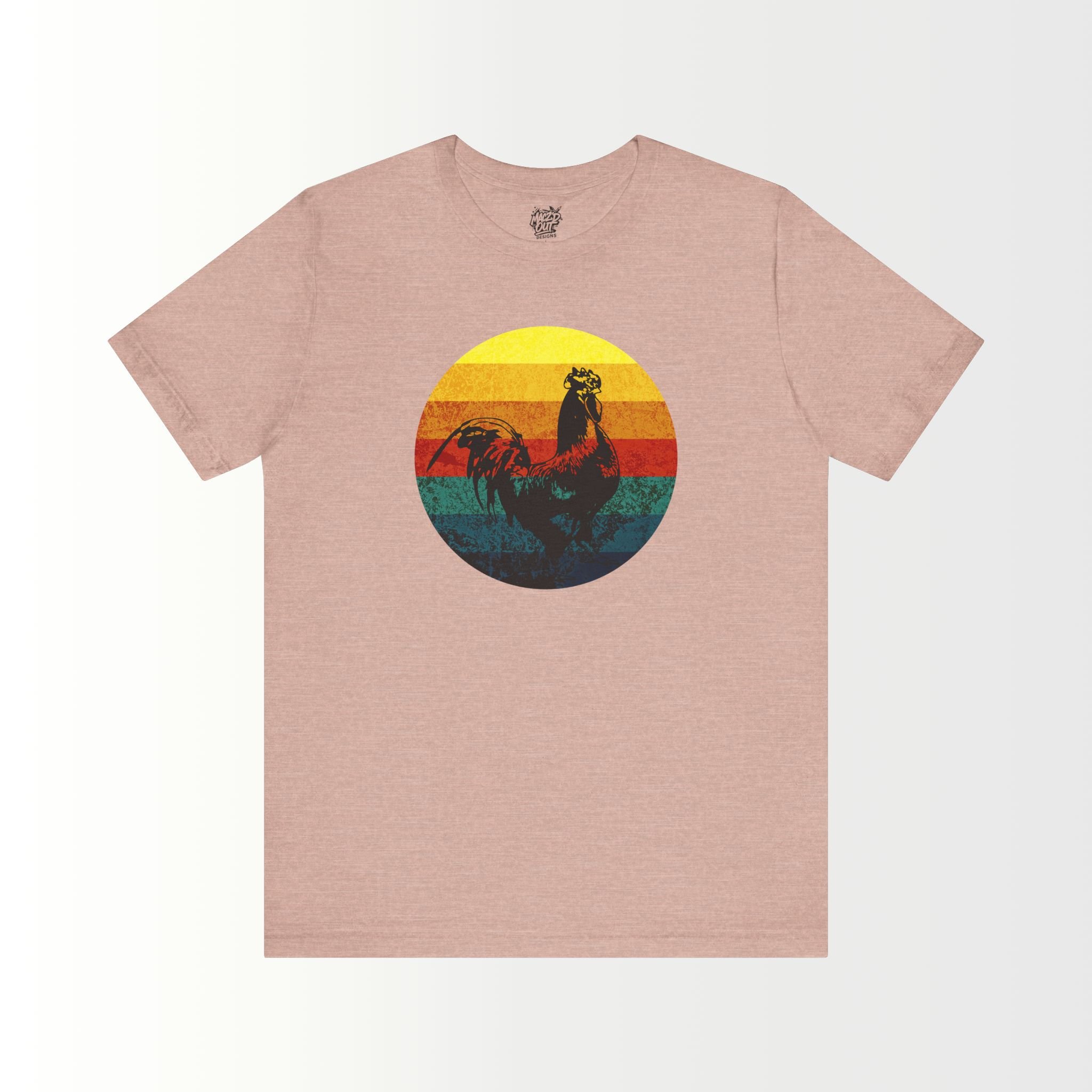 Vintage Rooster Graphic T-Shirt