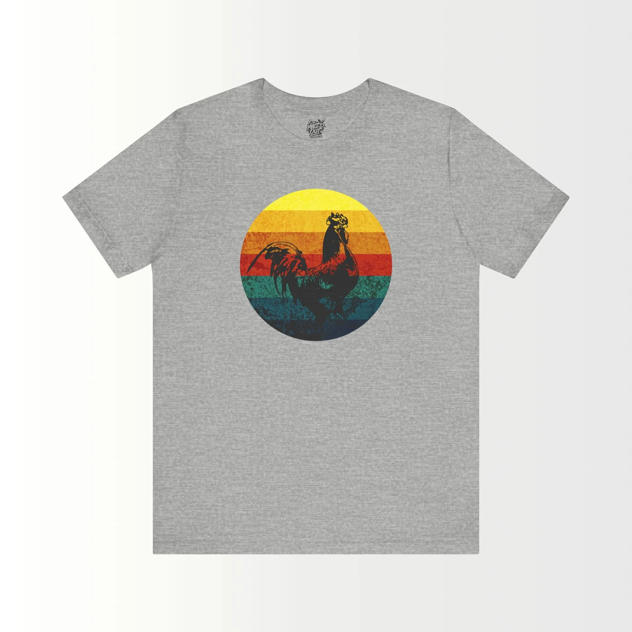 Vintage Rooster Graphic T-Shirt