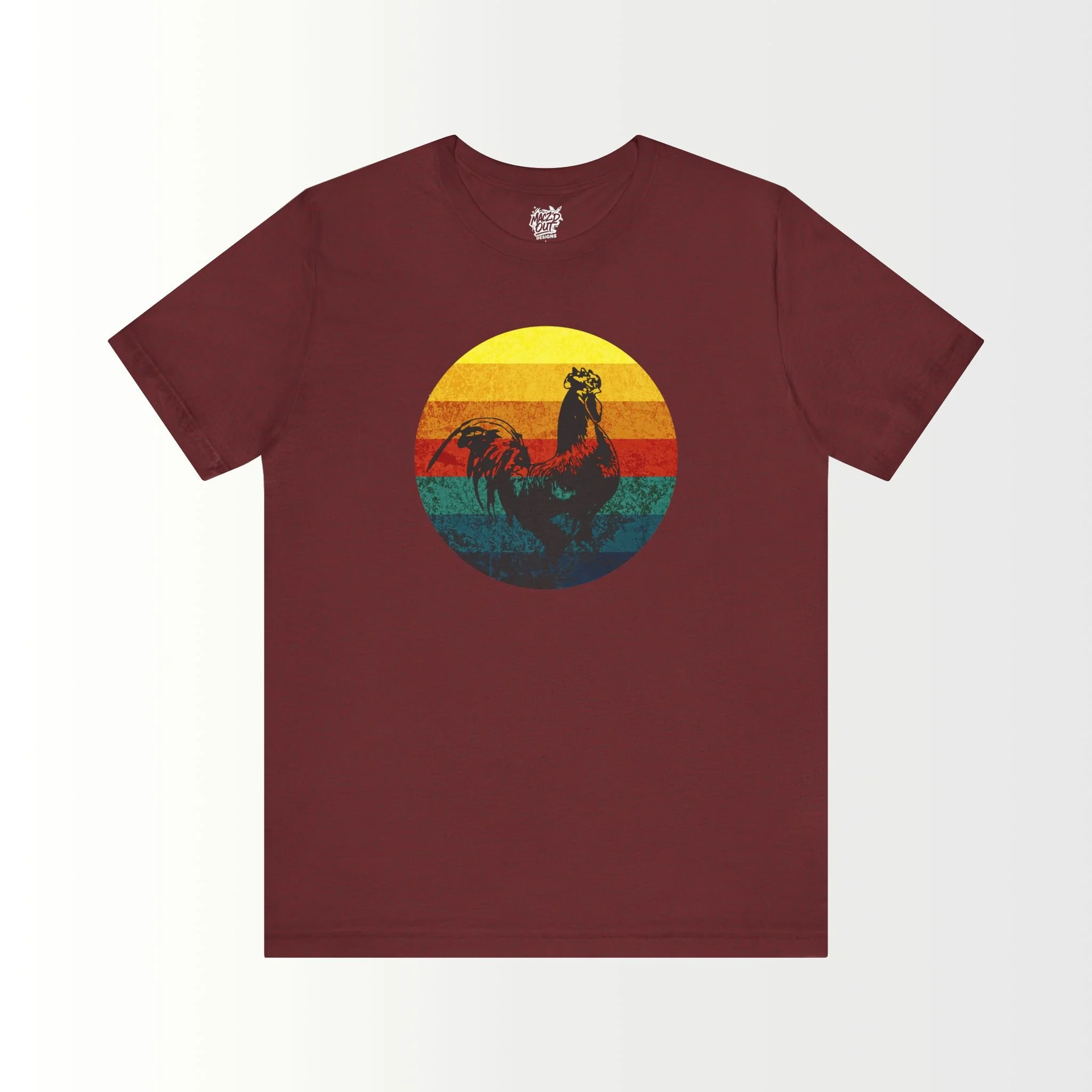 Vintage Rooster Graphic T-Shirt