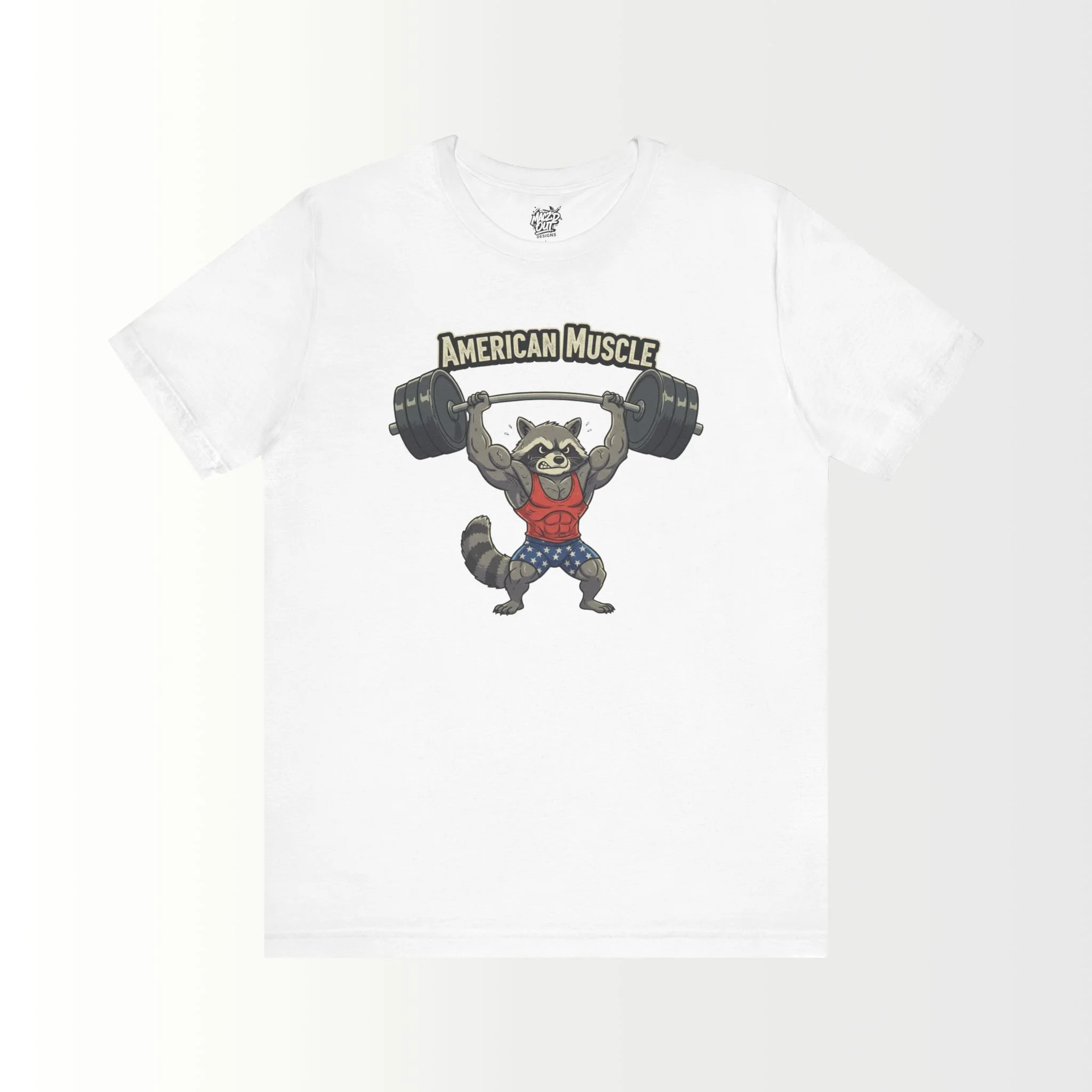 American Muscle - Patriotic Gym & Fitness T-Shirt