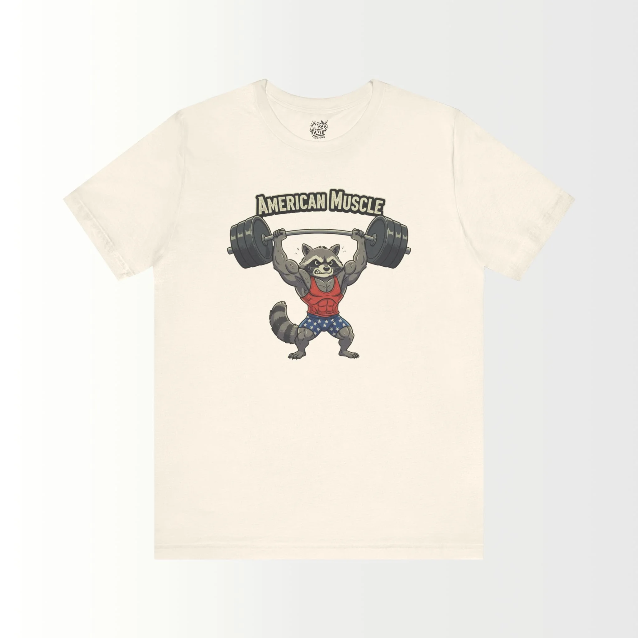 American Muscle - Patriotic Gym & Fitness T-Shirt