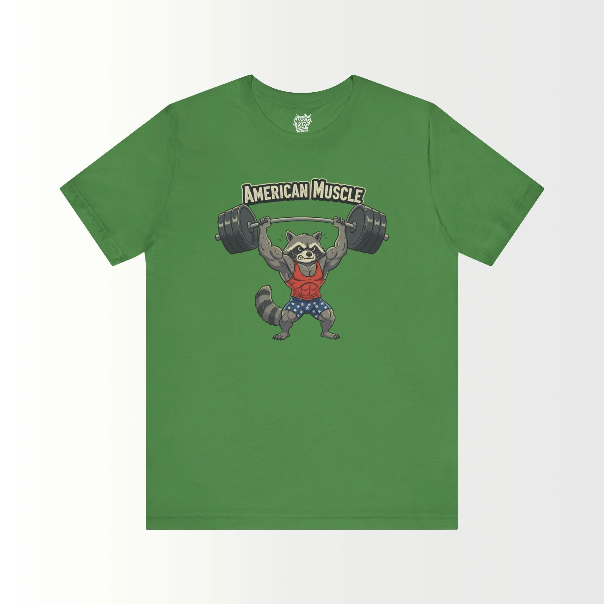 American Muscle - Patriotic Gym & Fitness T-Shirt