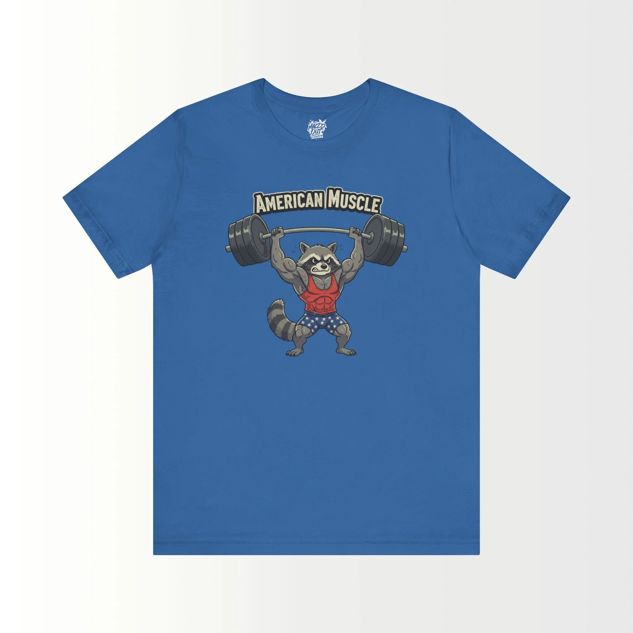 American Muscle - Patriotic Gym & Fitness T-Shirt