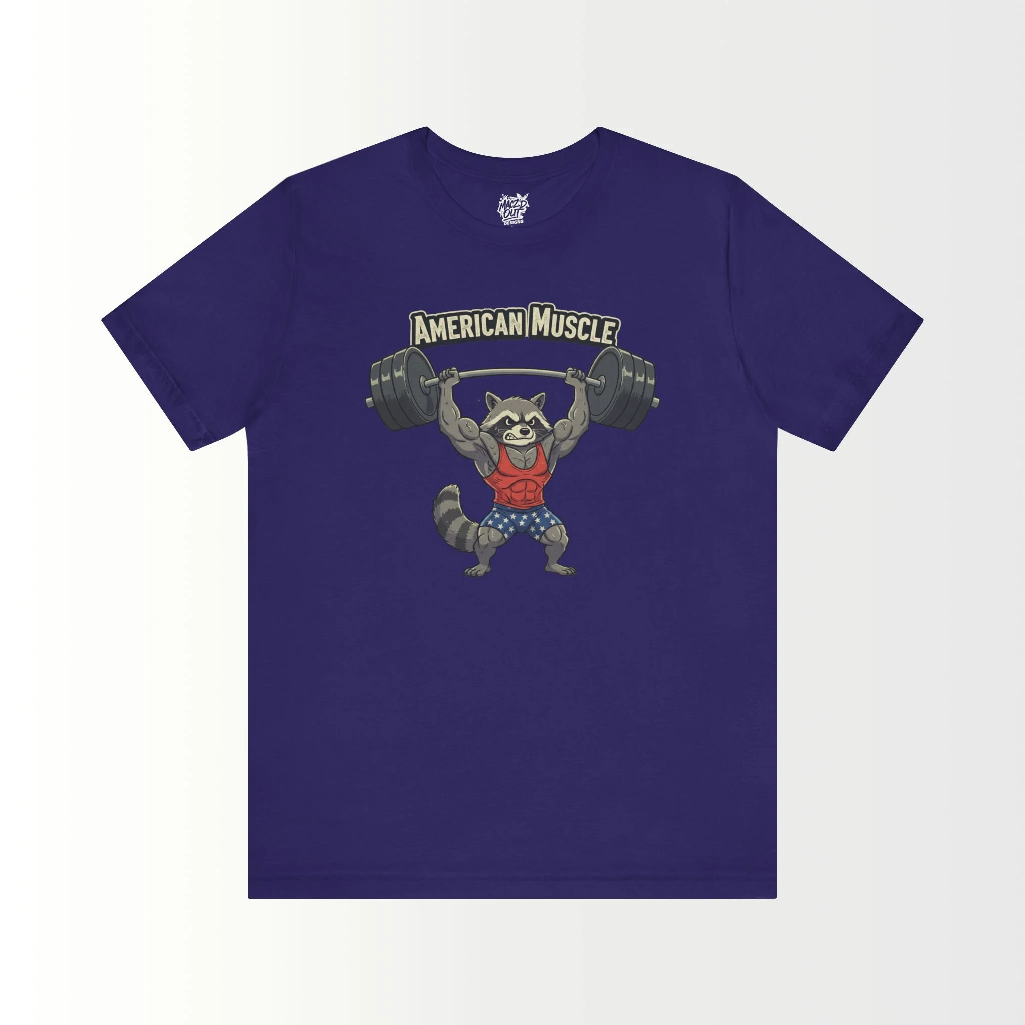 American Muscle - Patriotic Gym & Fitness T-Shirt
