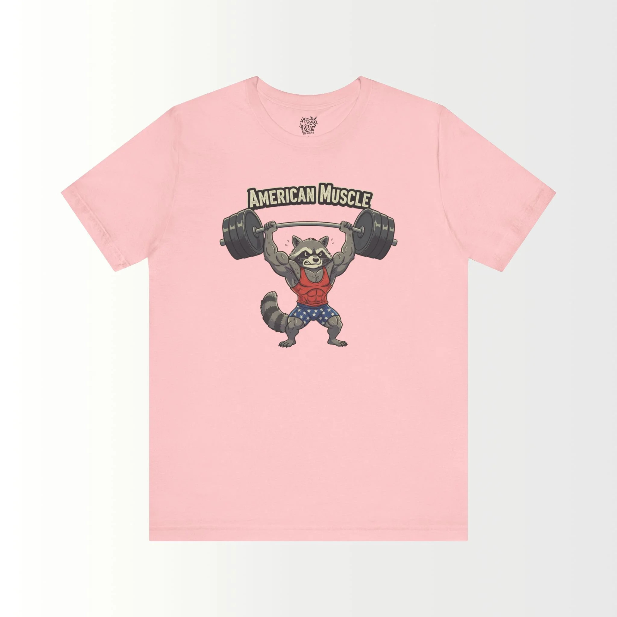 American Muscle - Patriotic Gym & Fitness T-Shirt