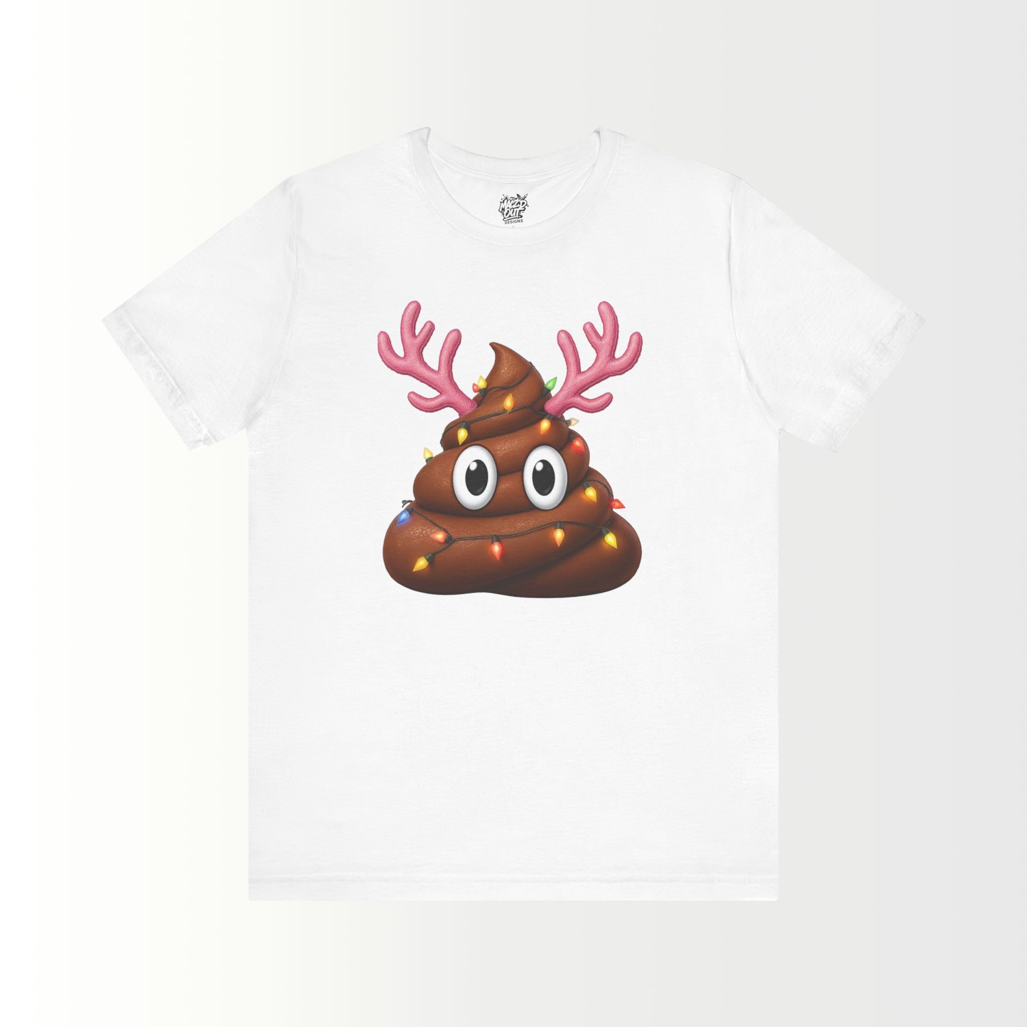 Reindeer Poop Emoji T-Shirt