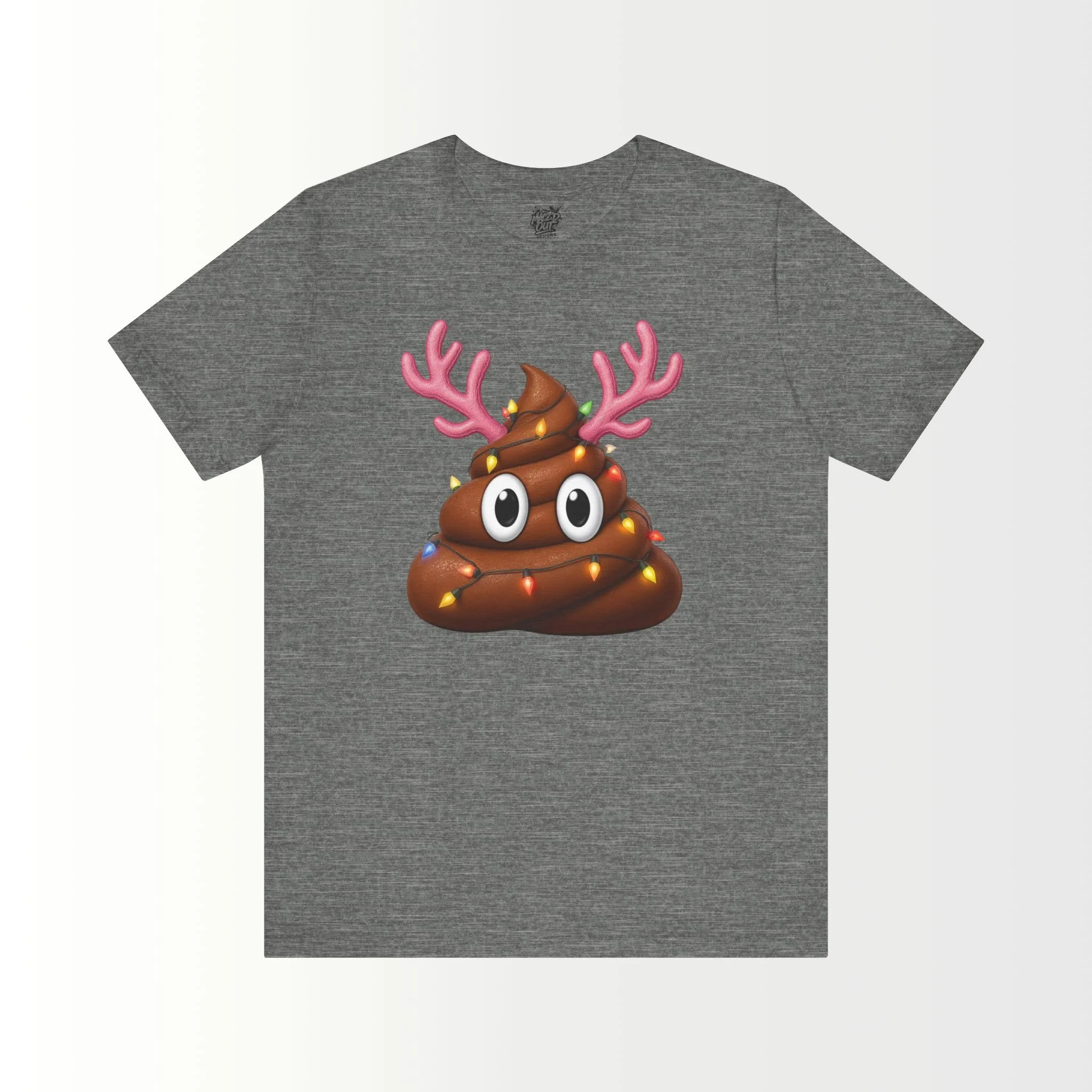 Reindeer Poop Emoji T-Shirt
