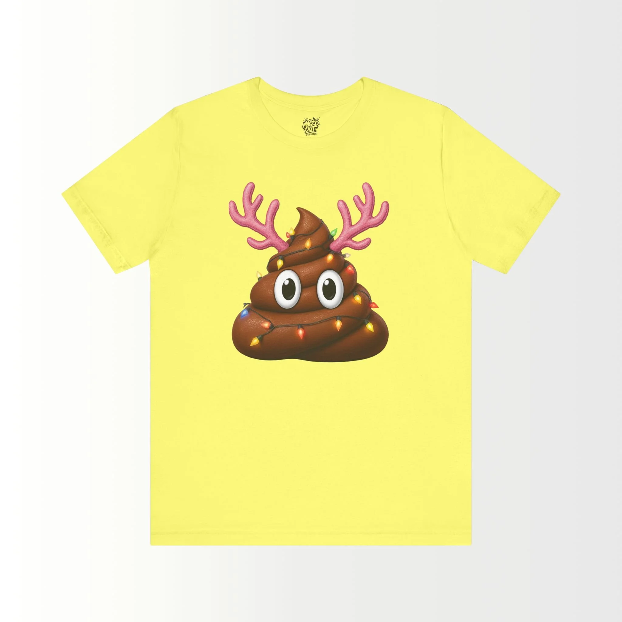Reindeer Poop Emoji T-Shirt