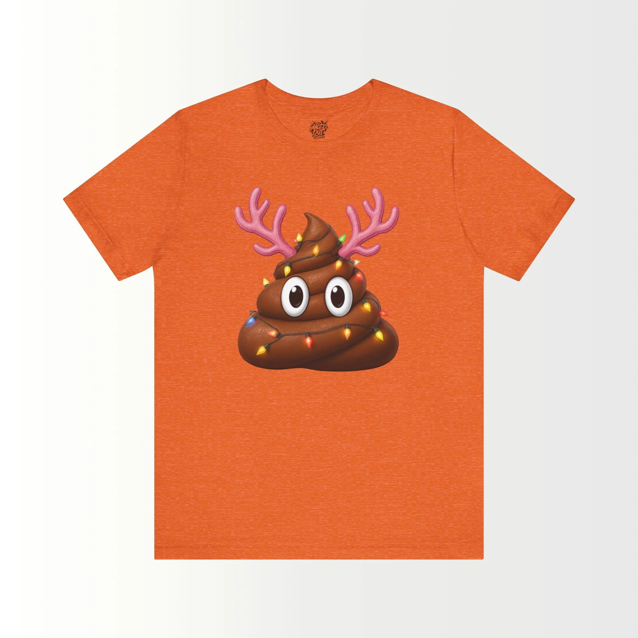 Reindeer Poop Emoji T-Shirt