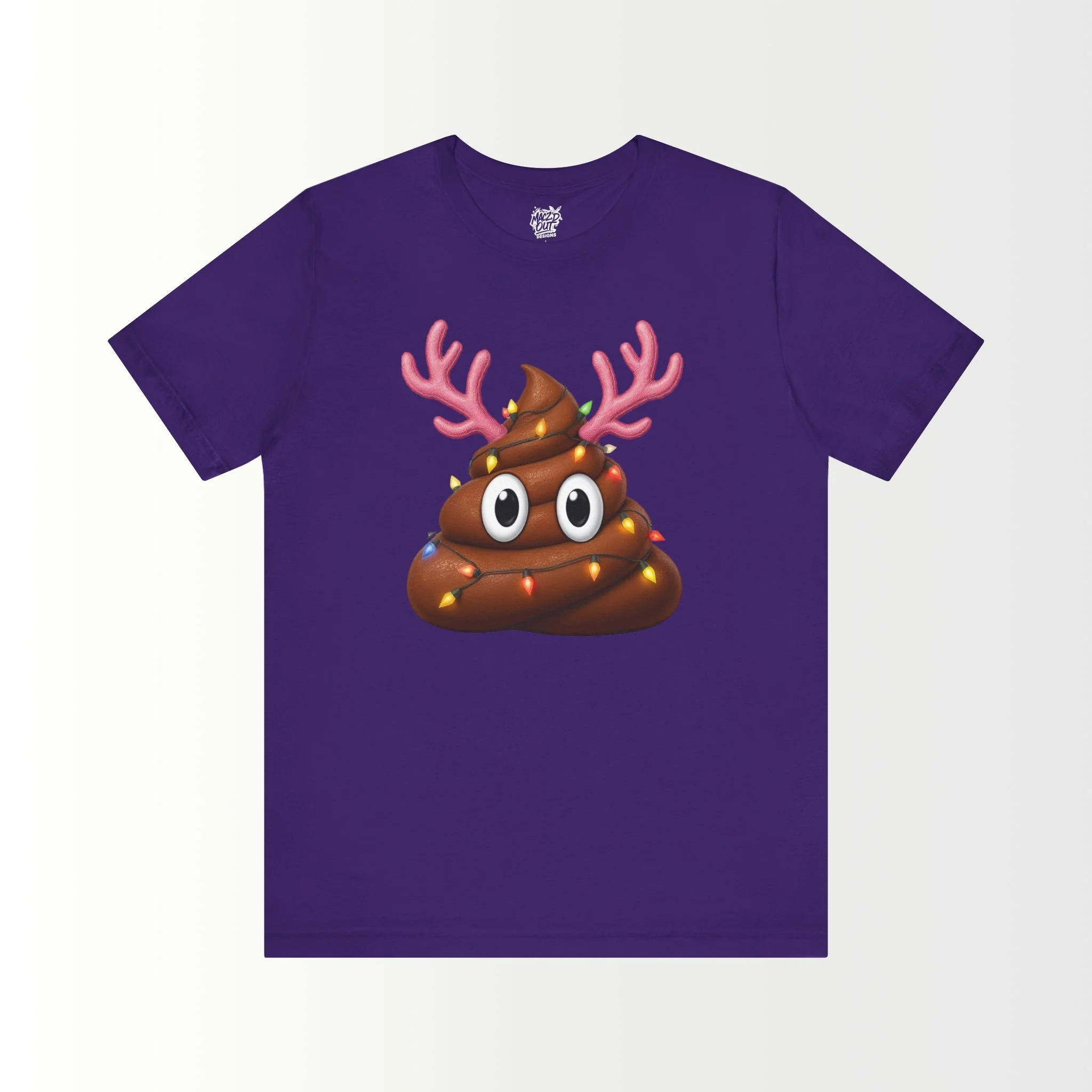 Reindeer Poop Emoji T-Shirt