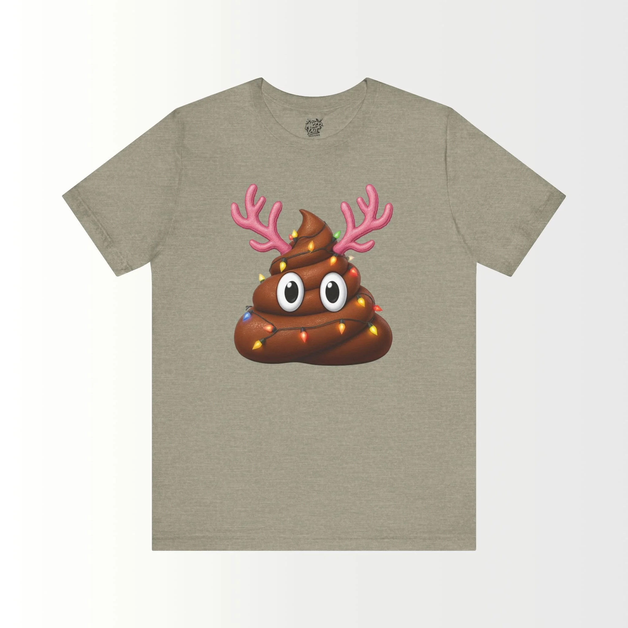 Reindeer Poop Emoji T-Shirt