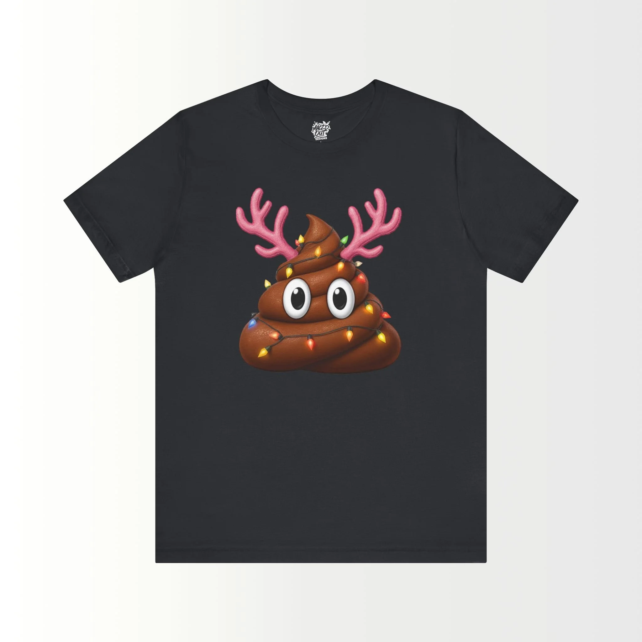 Reindeer Poop Emoji T-Shirt