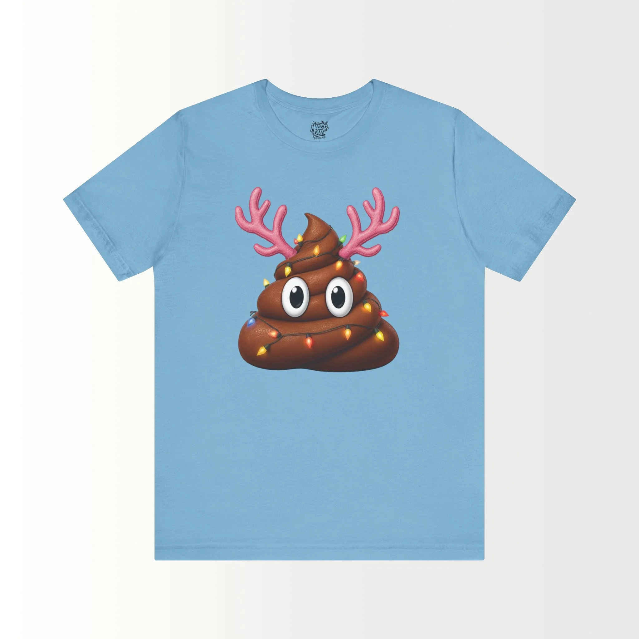 Reindeer Poop Emoji T-Shirt
