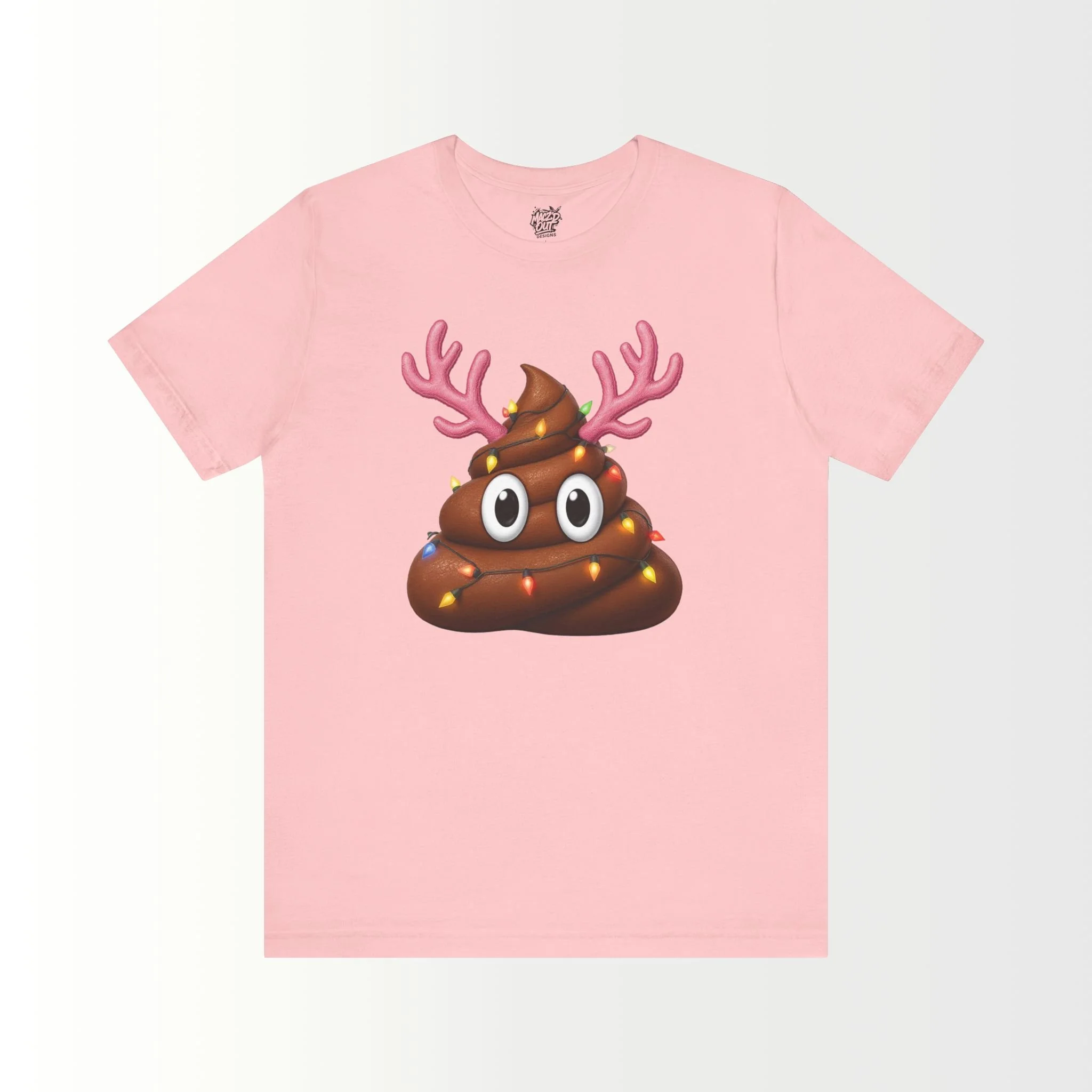 Reindeer Poop Emoji T-Shirt