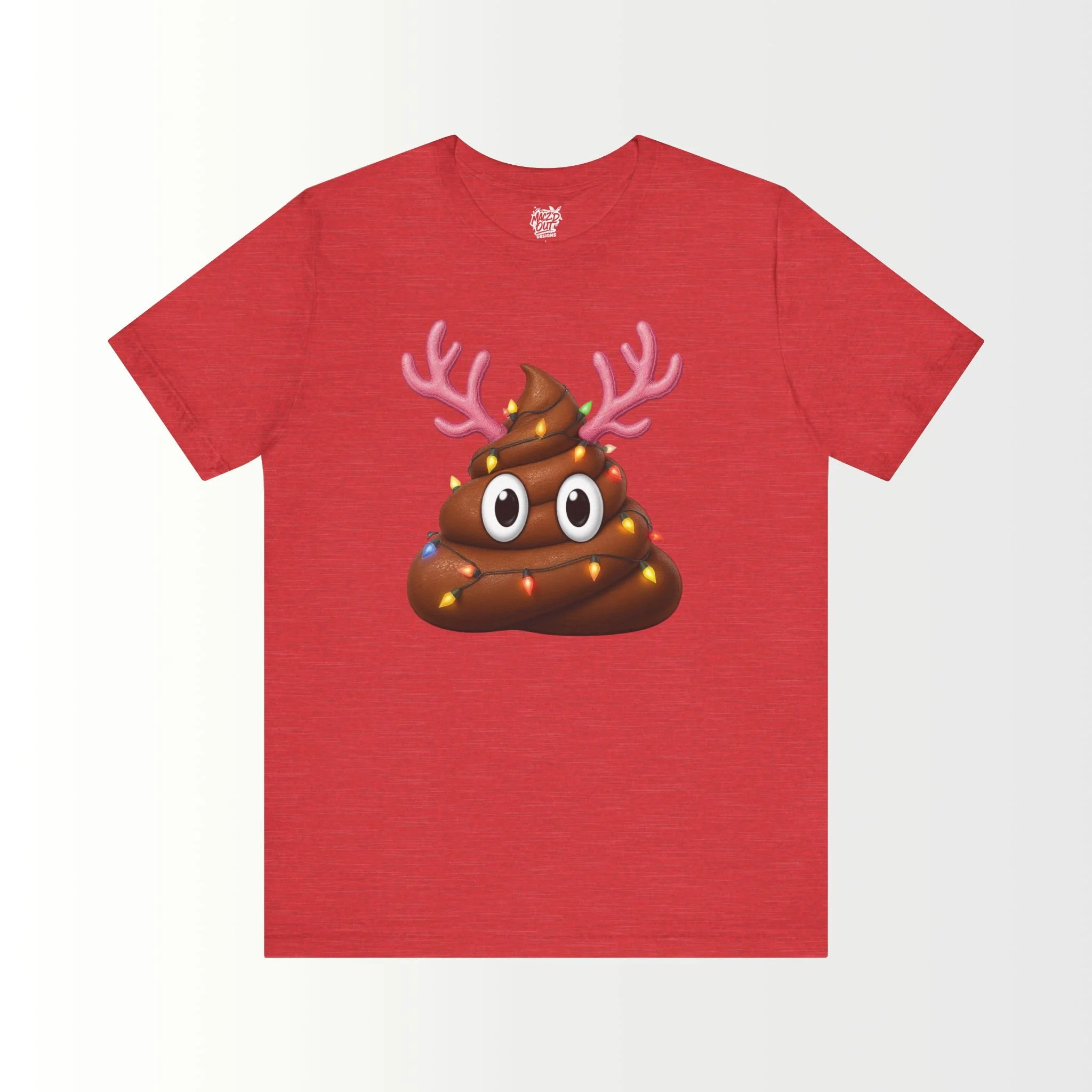 Reindeer Poop Emoji T-Shirt