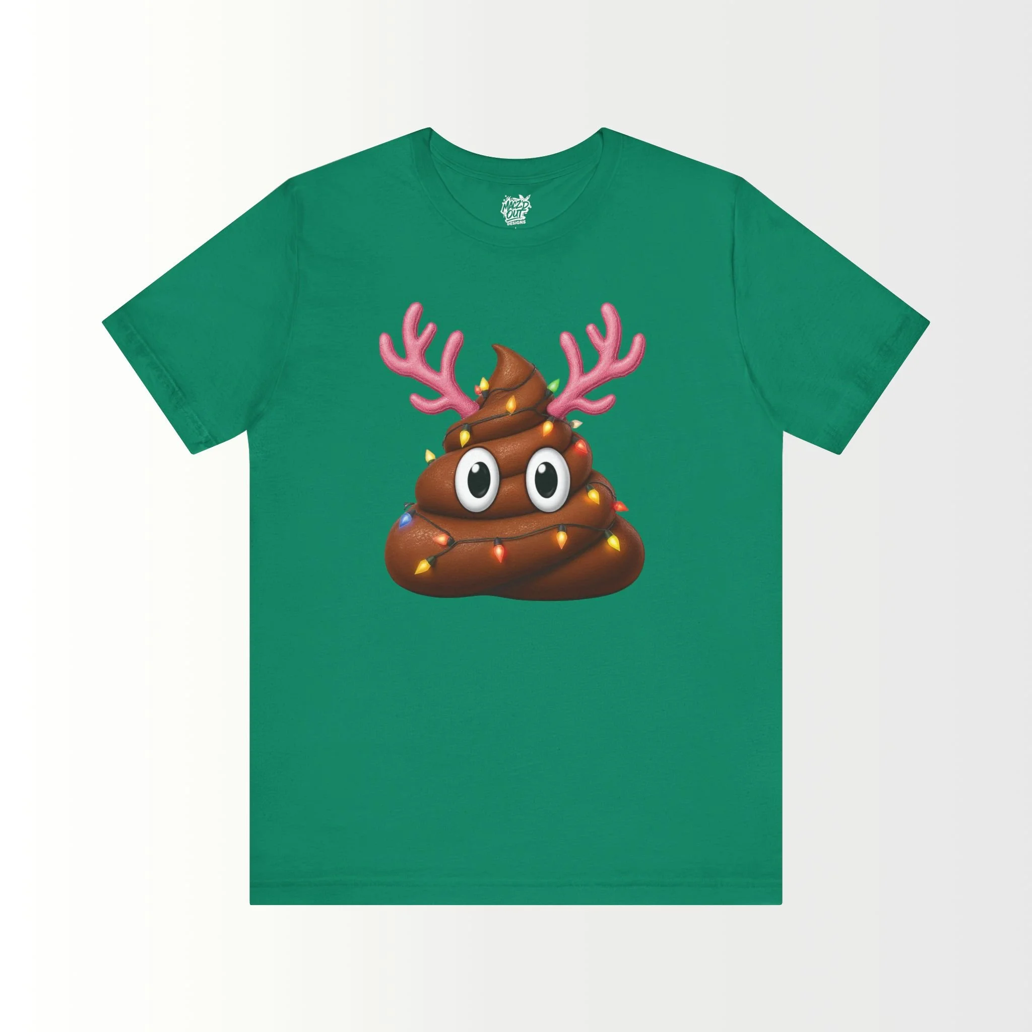 Reindeer Poop Emoji T-Shirt