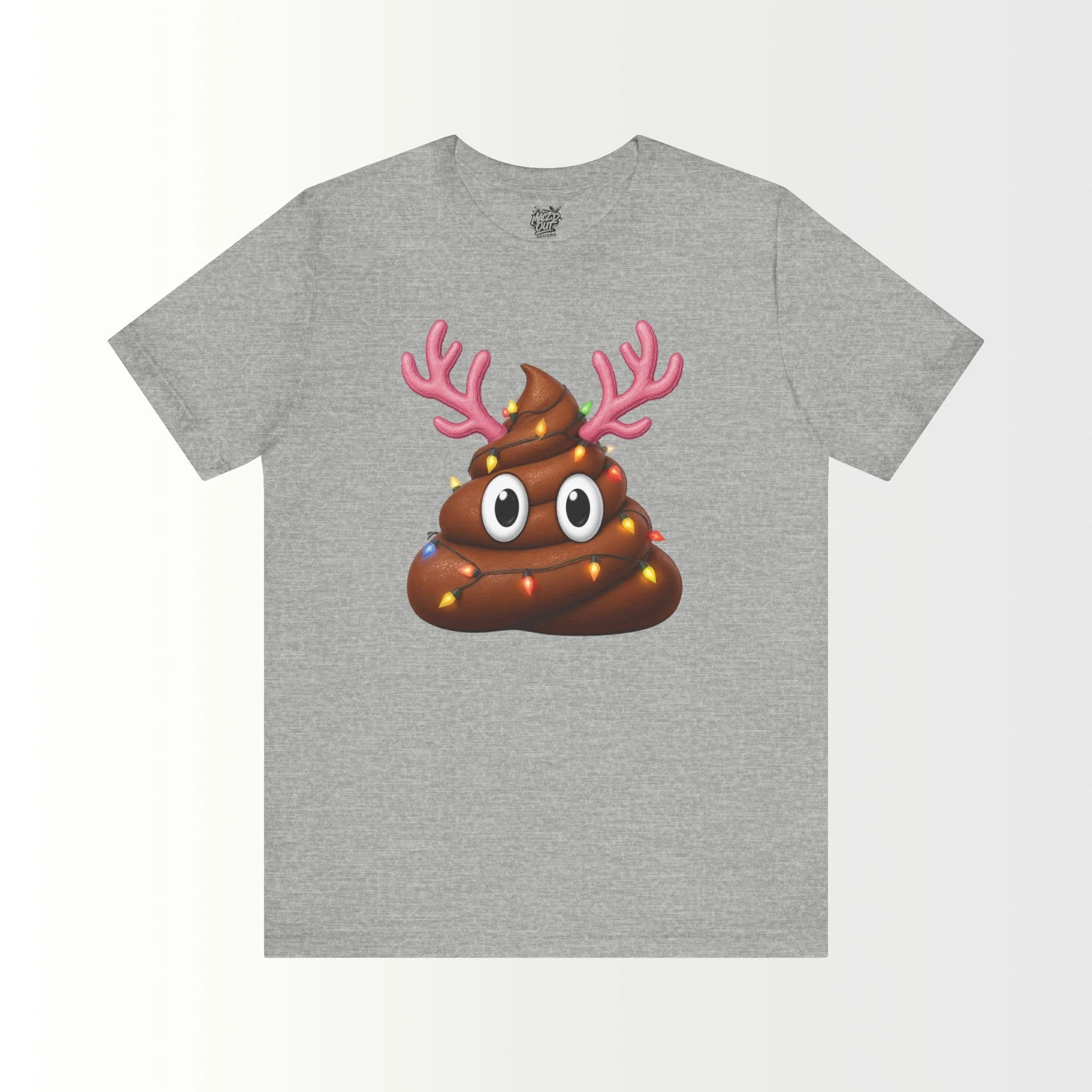 Reindeer Poop Emoji T-Shirt