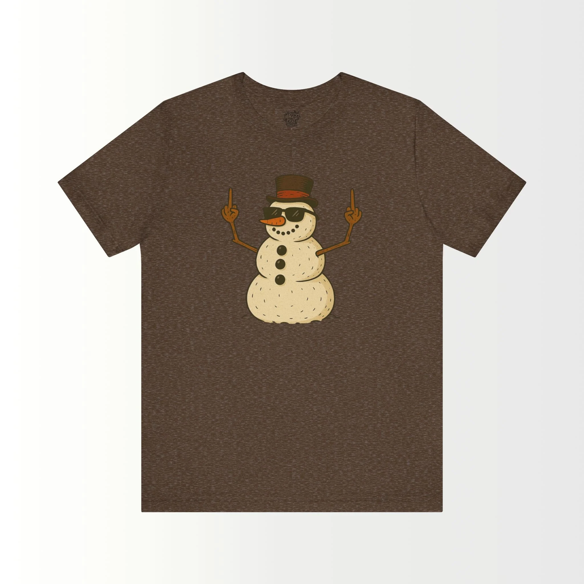Snowman With An Attitude T-Shirt