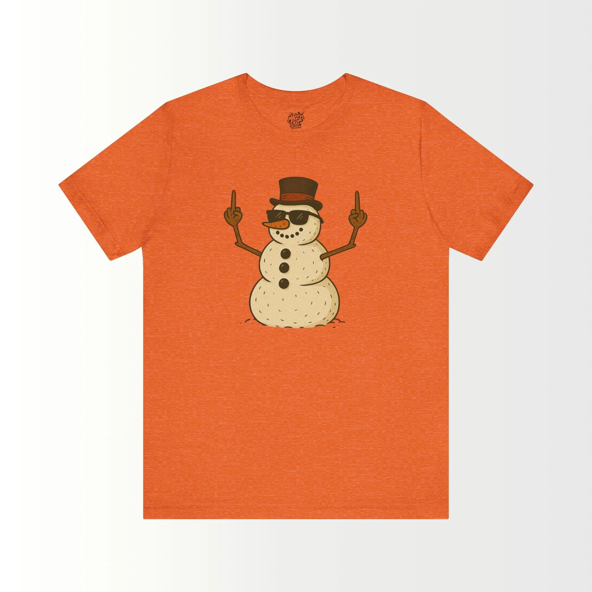Snowman With An Attitude T-Shirt