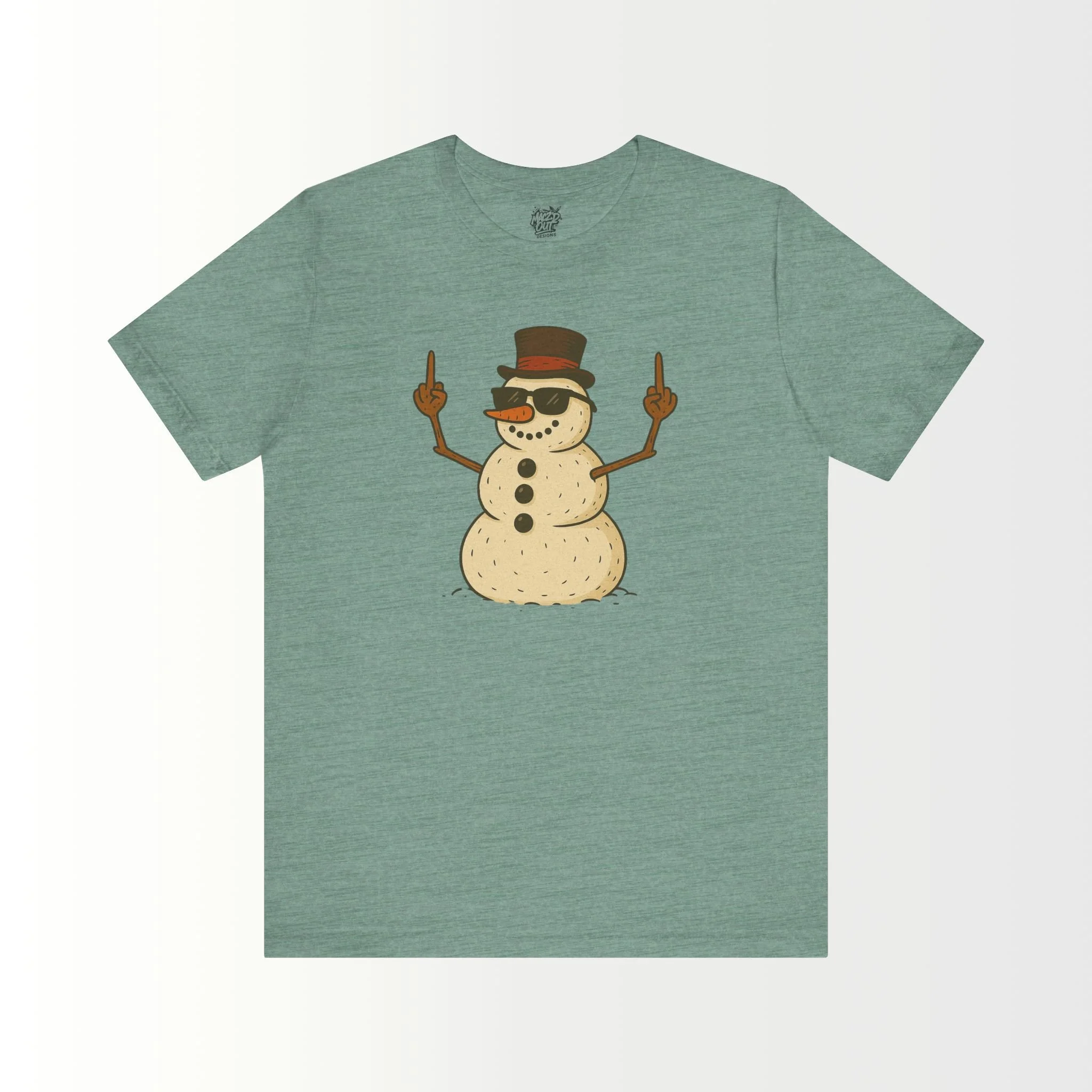 Snowman With An Attitude T-Shirt