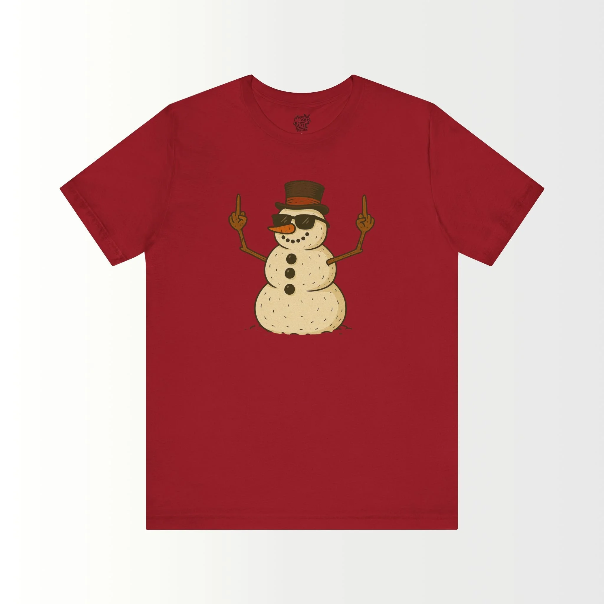 Snowman With An Attitude T-Shirt