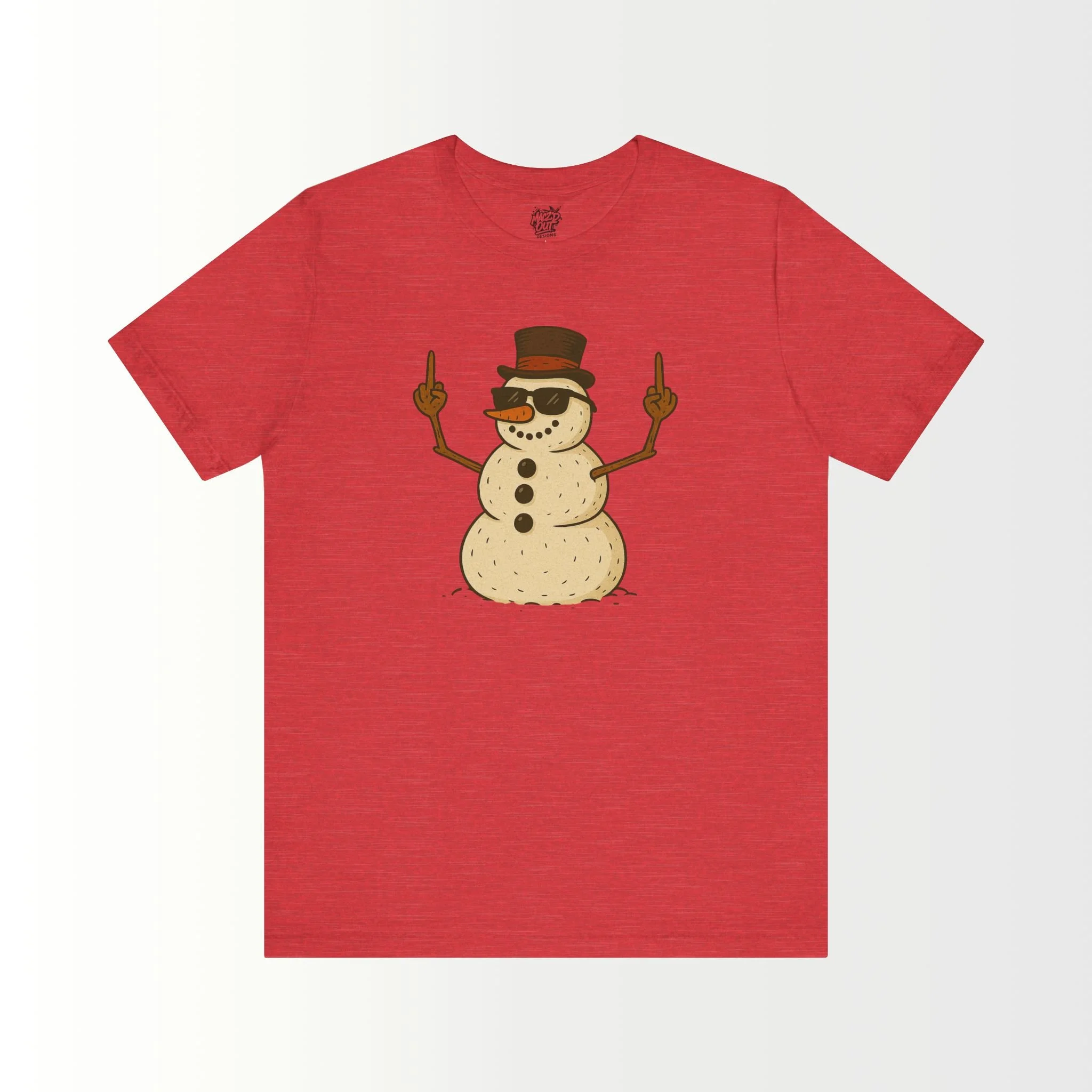 Snowman With An Attitude T-Shirt