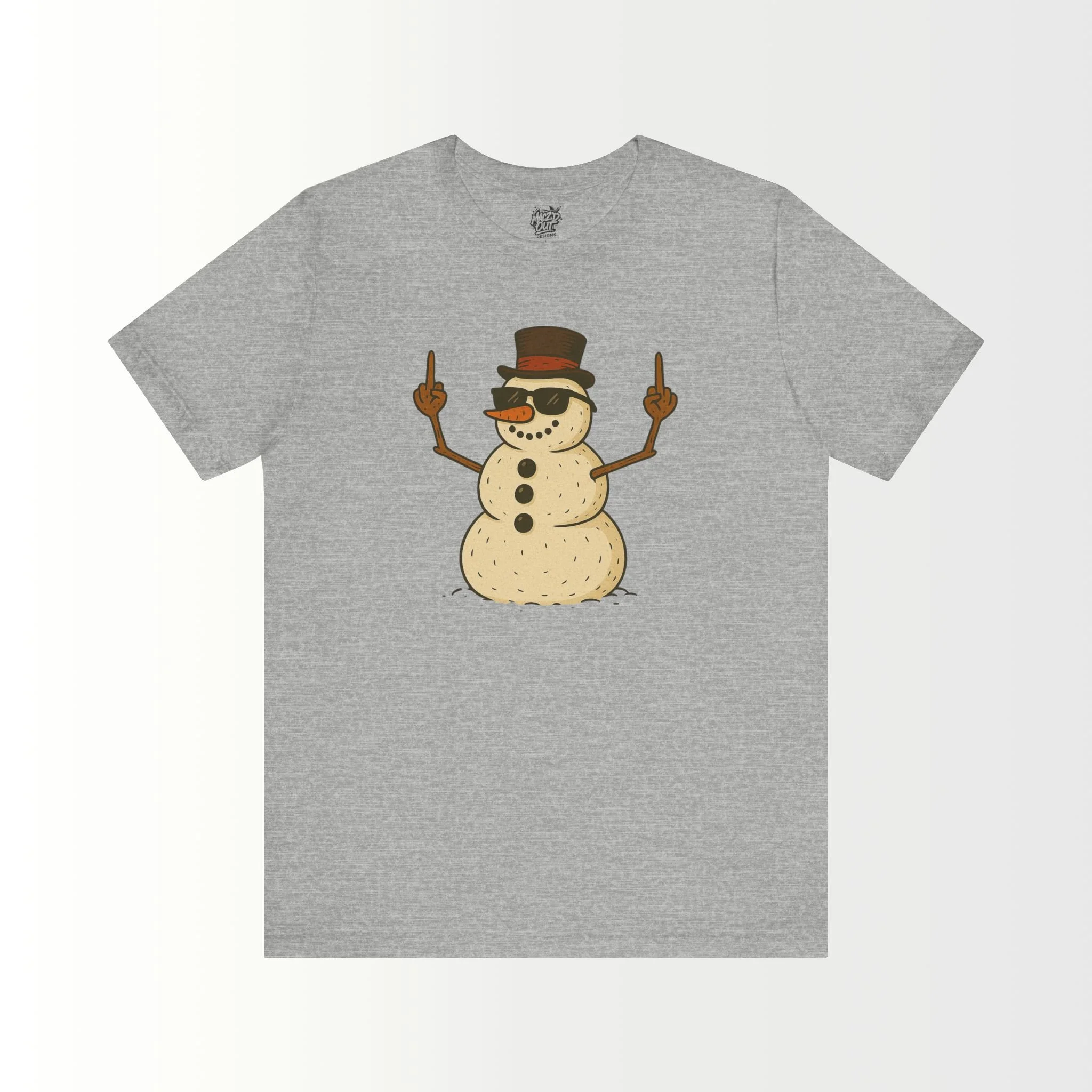 Snowman With An Attitude T-Shirt