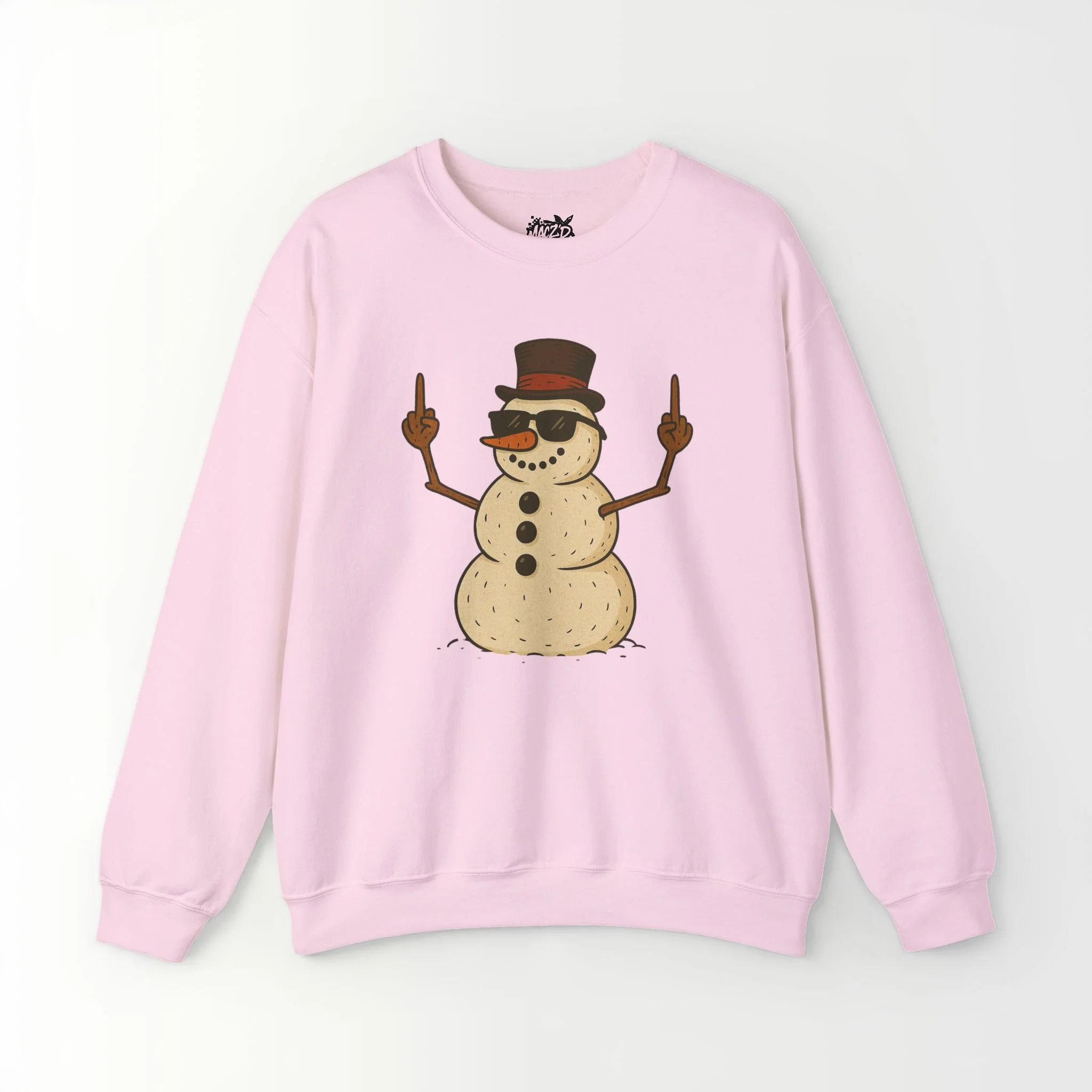 Snowman With An Attitude Sweatshirt