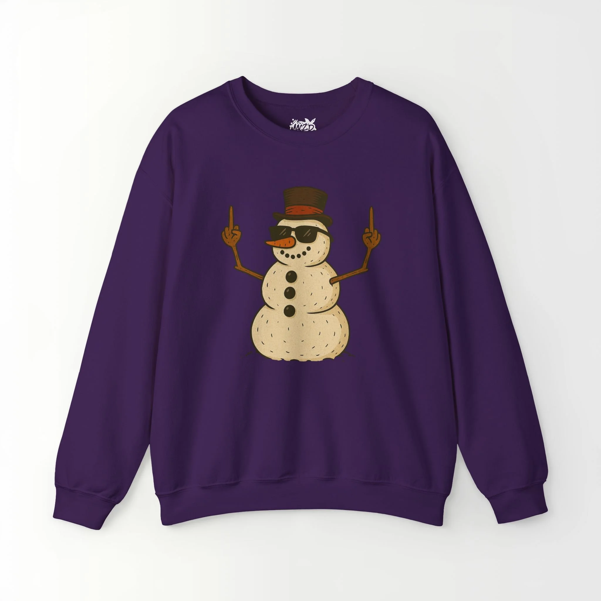 Snowman With An Attitude Sweatshirt