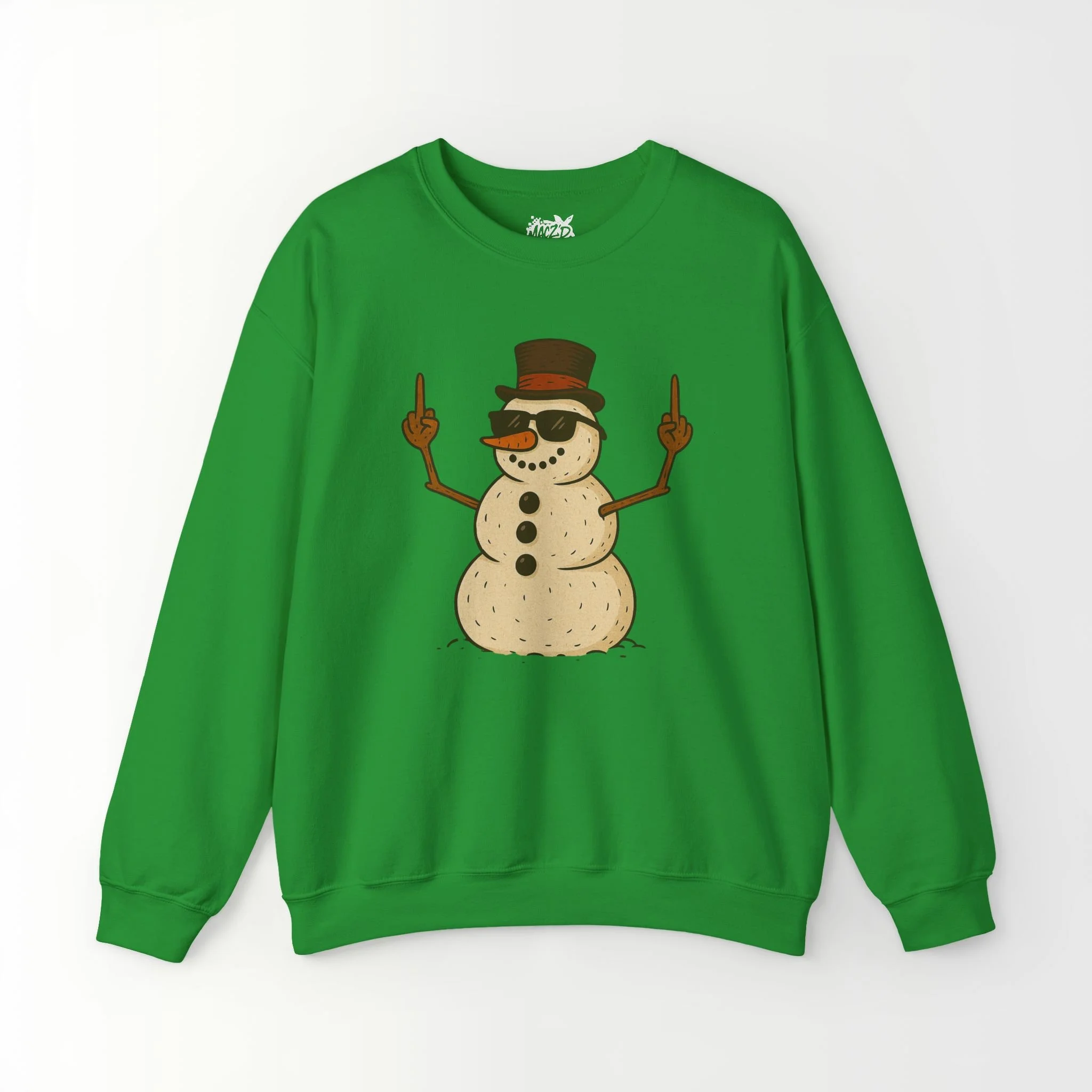 Snowman With An Attitude Sweatshirt