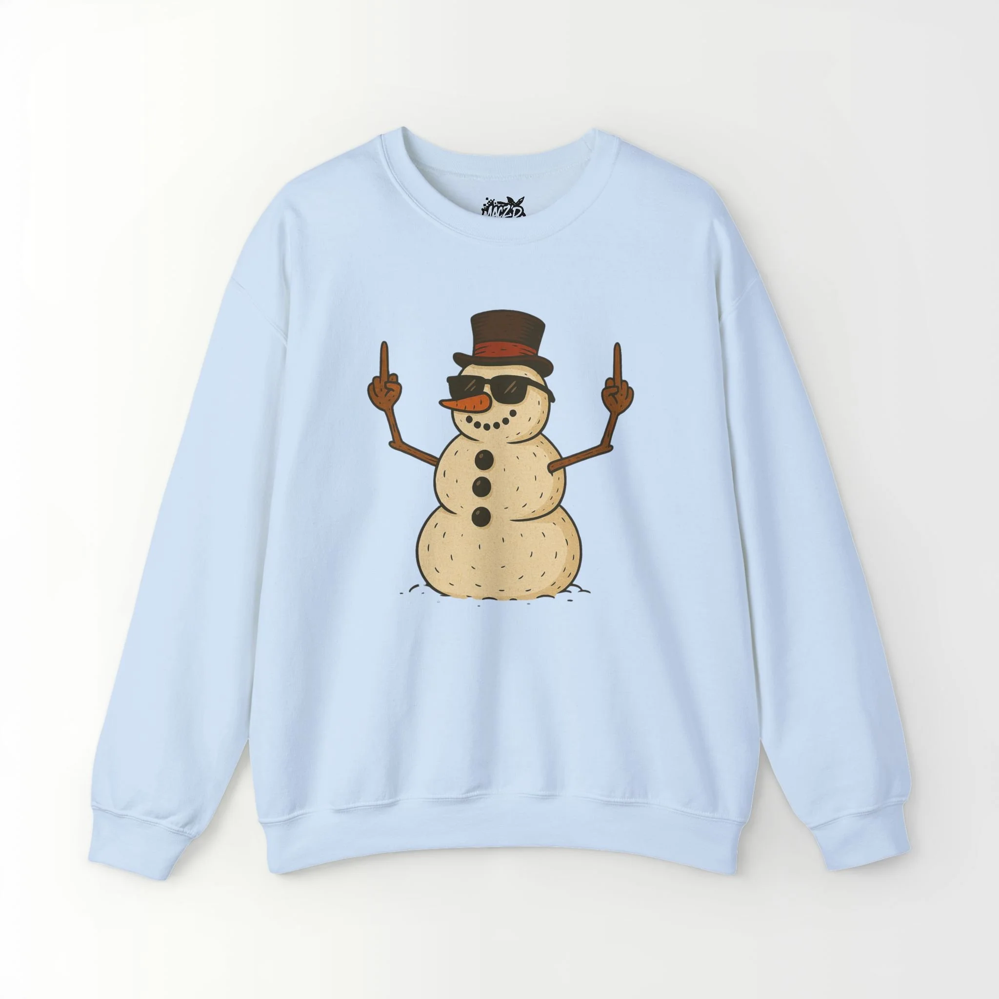 Snowman With An Attitude Sweatshirt