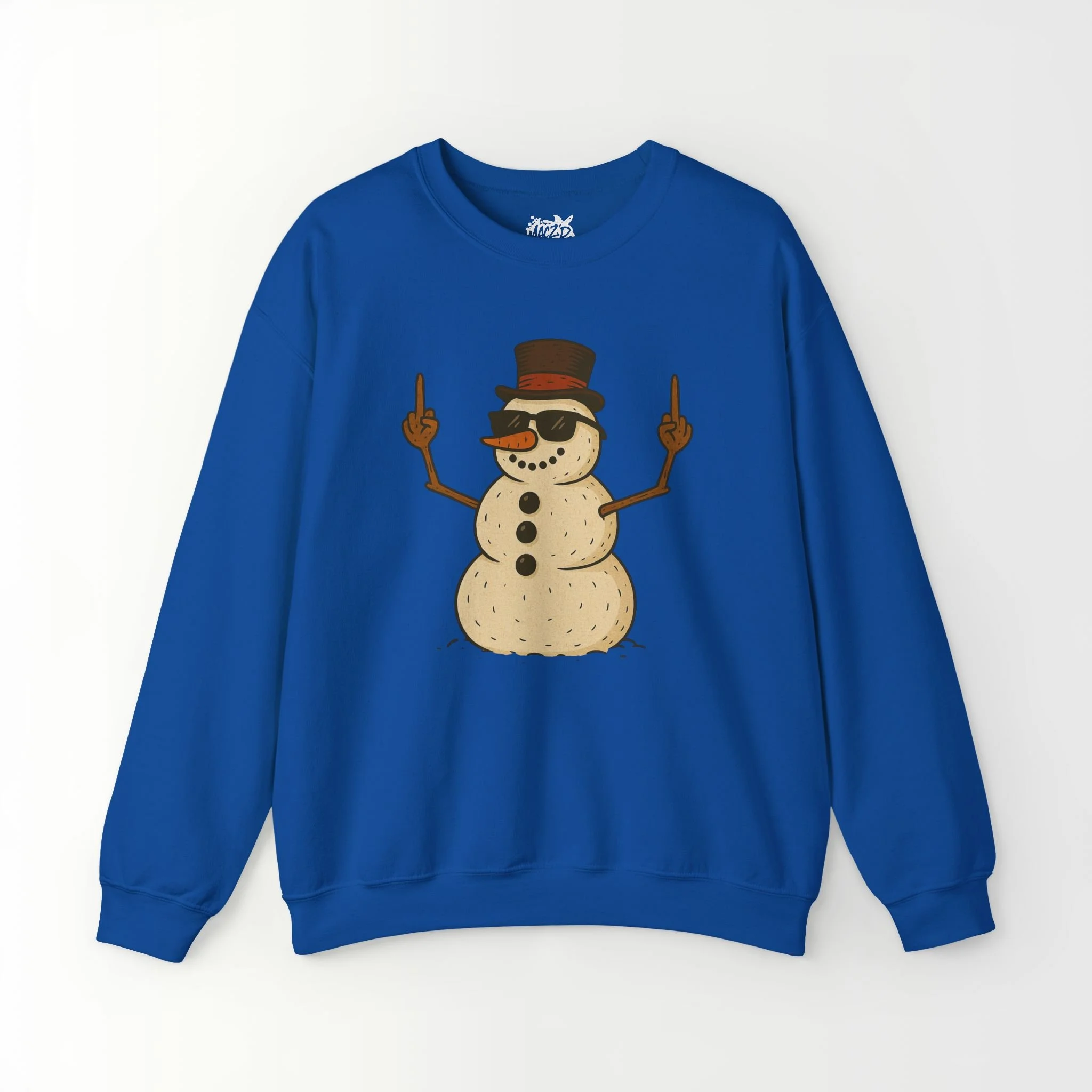 Snowman With An Attitude Sweatshirt