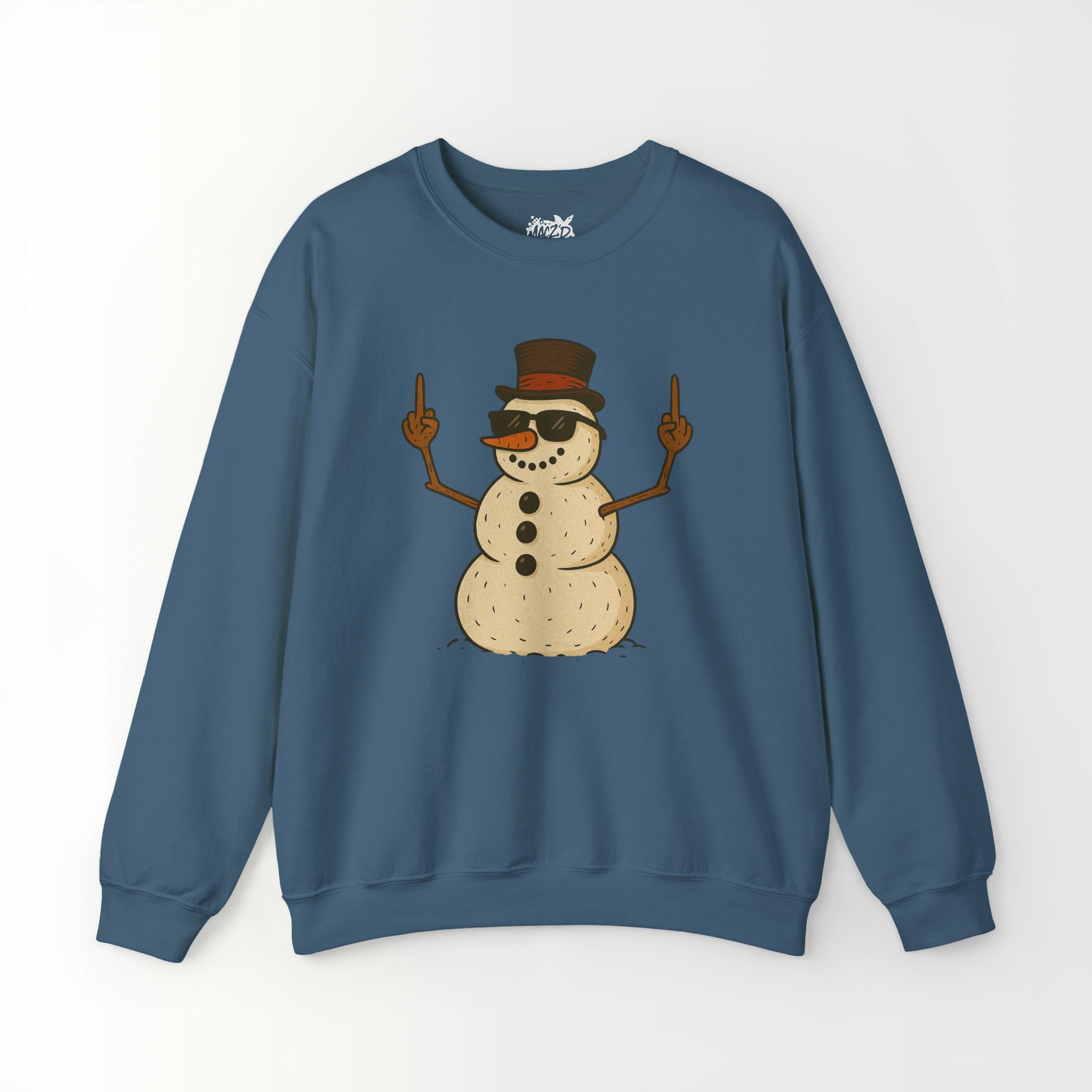 Snowman With An Attitude Sweatshirt
