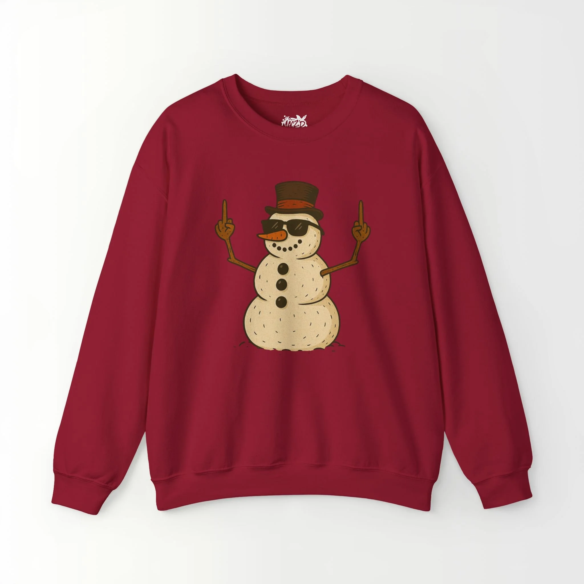 Snowman With An Attitude Sweatshirt