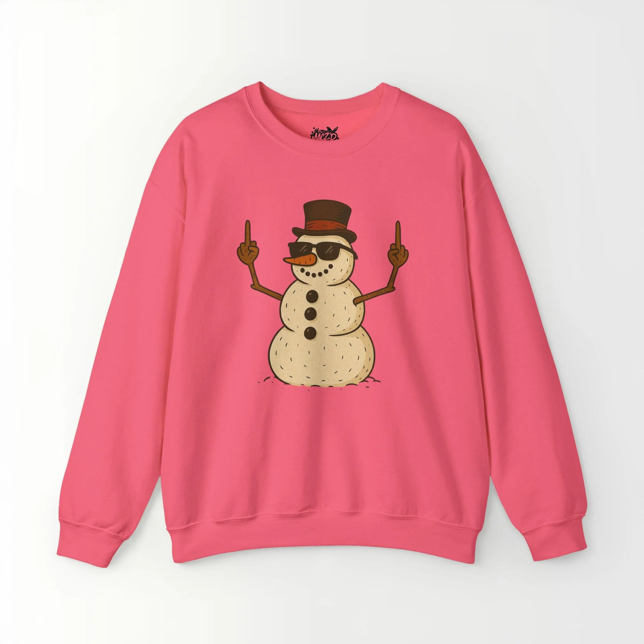 Snowman With An Attitude Sweatshirt