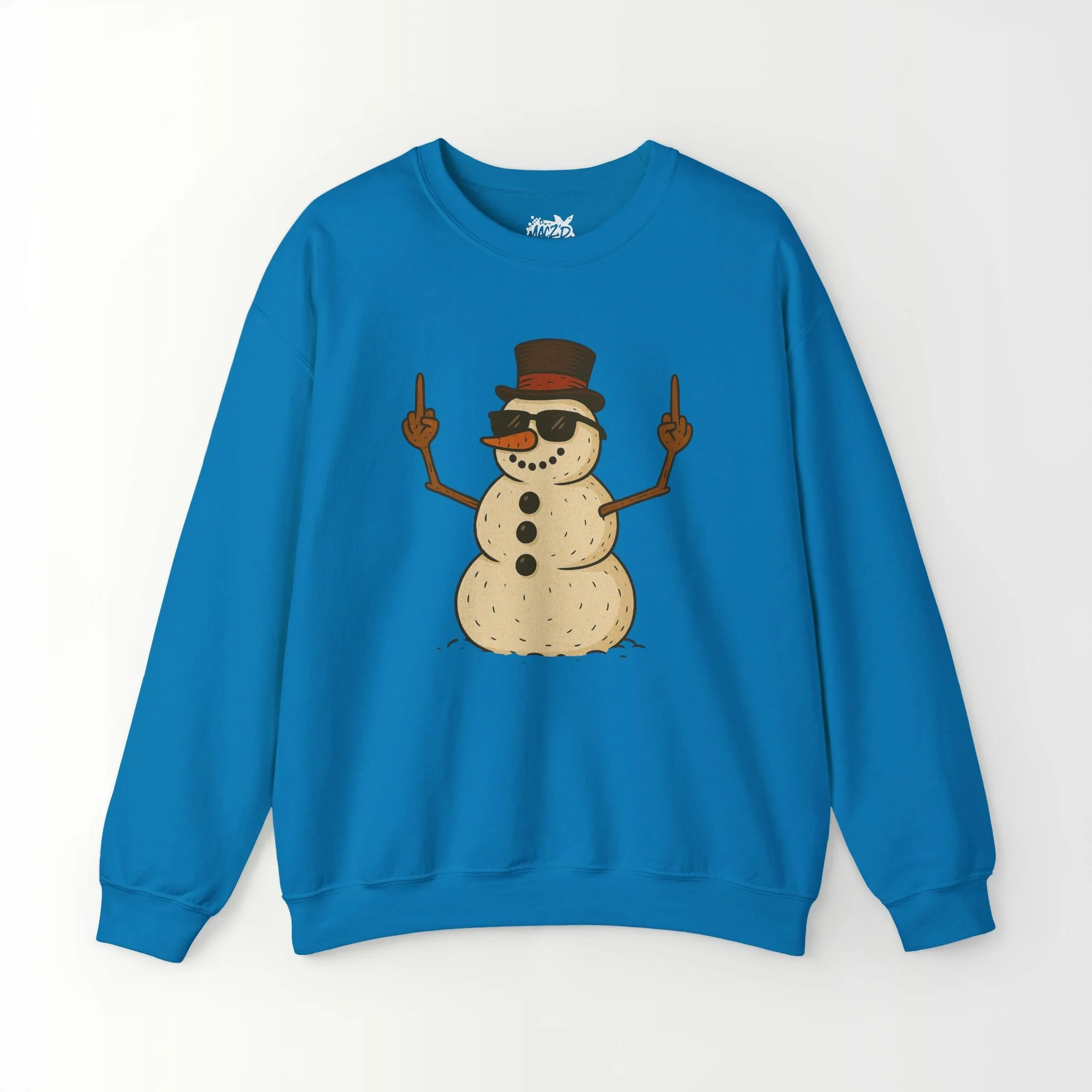 Snowman With An Attitude Sweatshirt